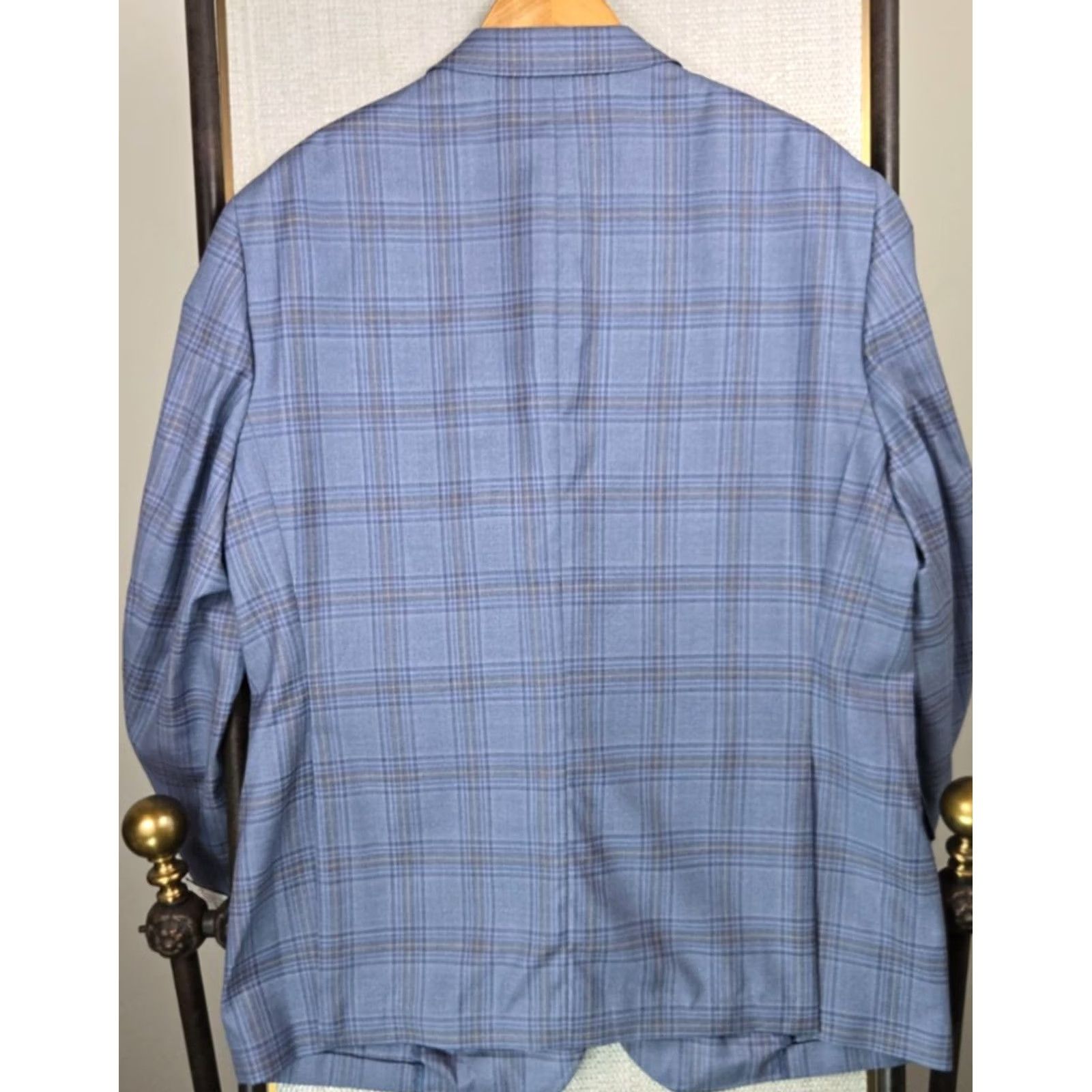 Peter Millar Peter Millar Jacket Blue 48 Wool Unlined Hyperlight Blazer Size 48R - 6 Thumbnail