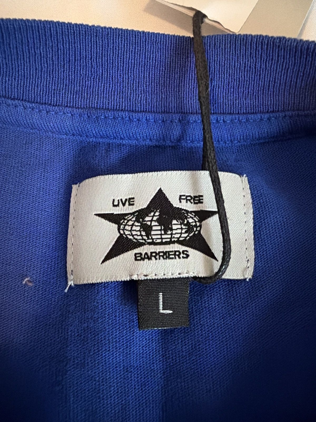 Michael Jackson Barriers Tee in Blue, Men's — image 3 of 4