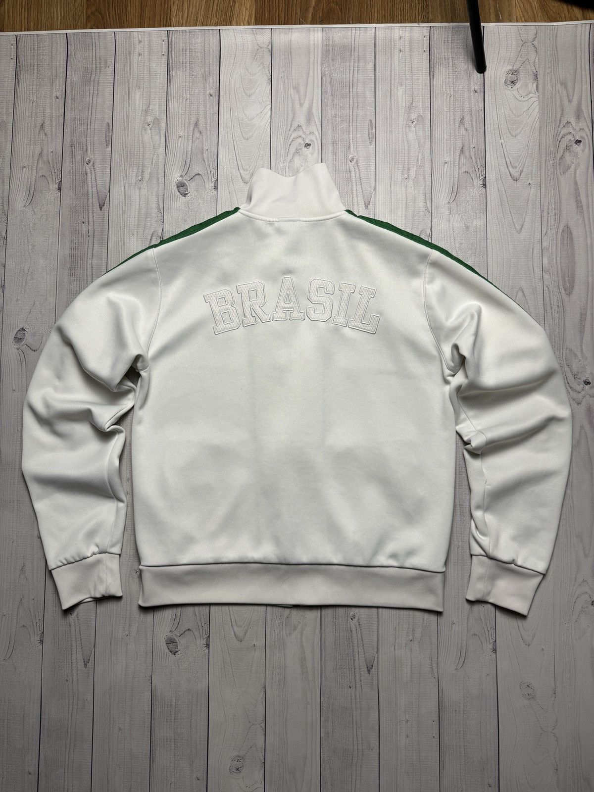 Nike Vintage Soccer Nike Brazil sweatshirt track jacket Brasil Size US M / EU 48-50 / 2 - 4 Thumbnail