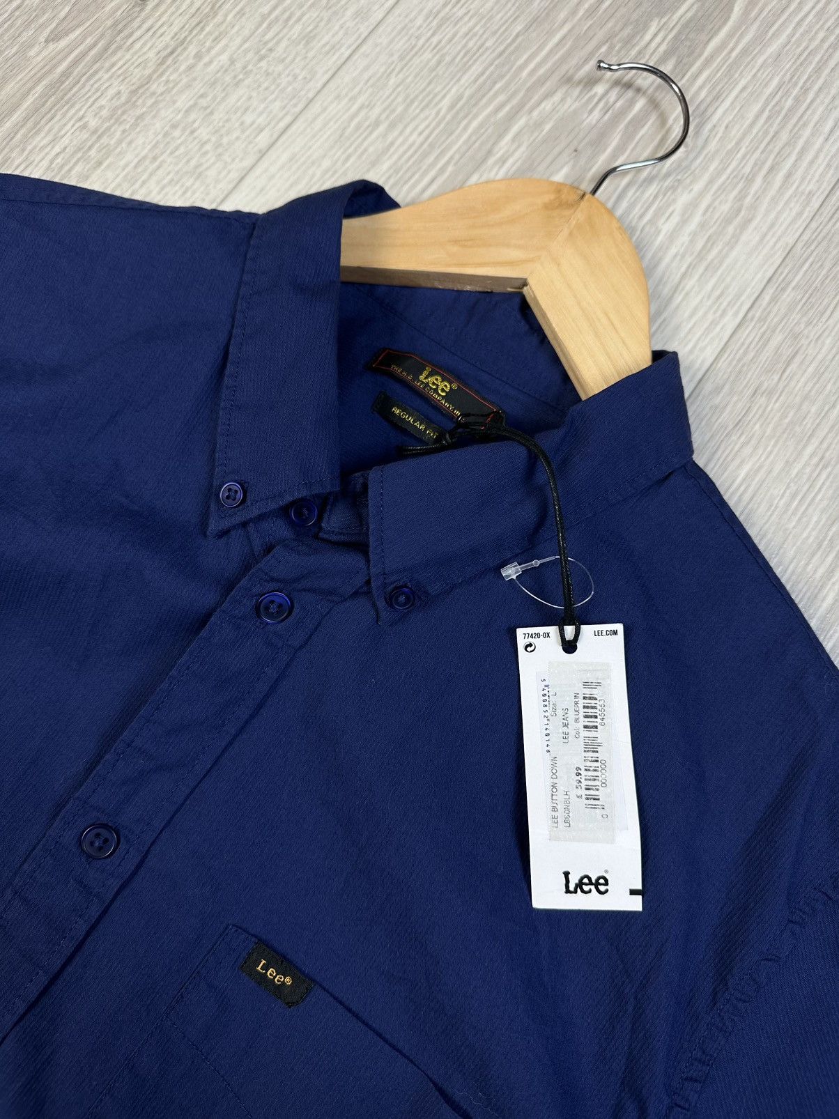 Lee × Vintage Lee Vintage New Shirt Button Ups Size US L / EU 52-54 / 3 - 4 Thumbnail