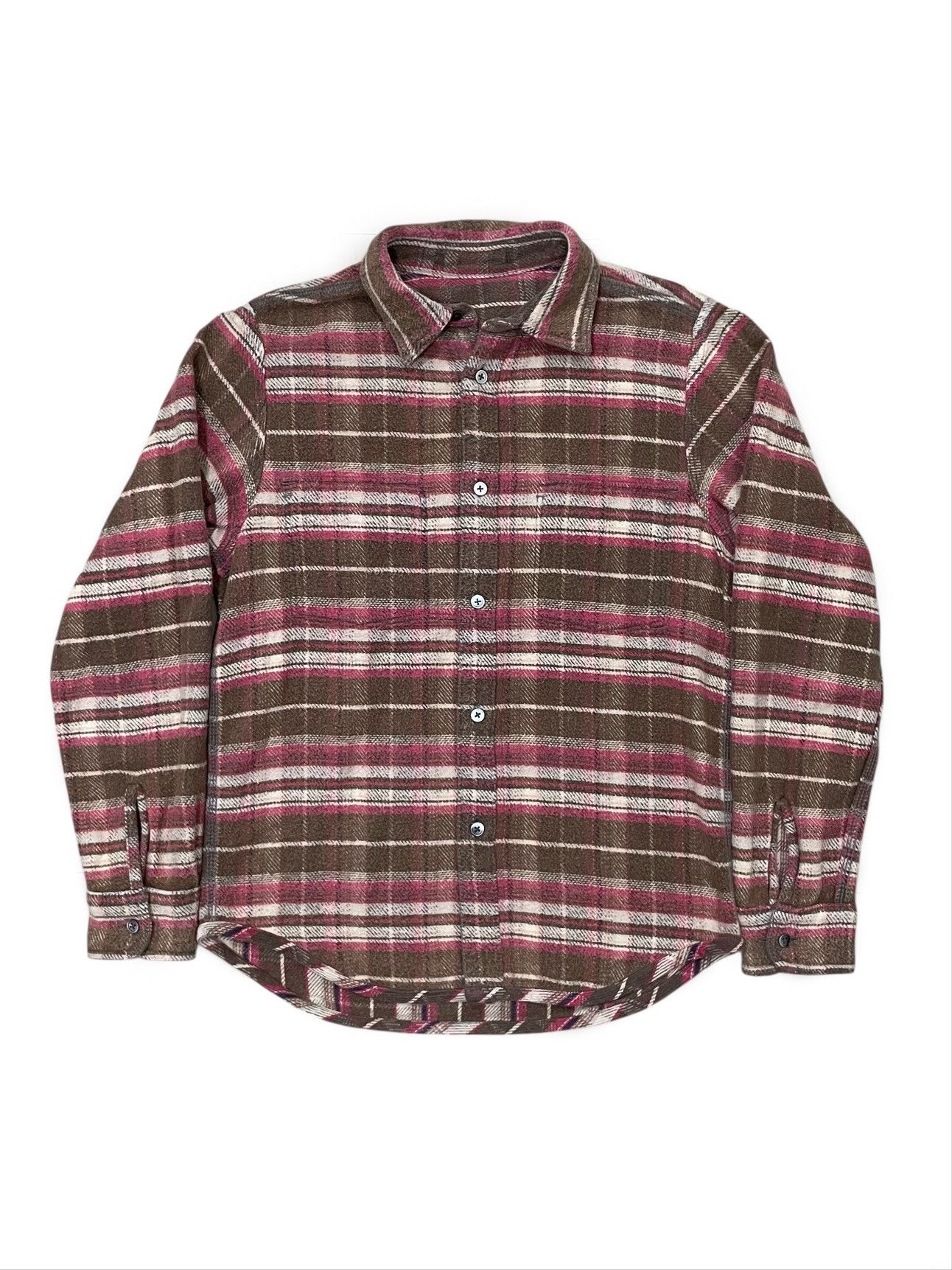 Nigel Cabourn Nigel Cabourn Reversible Heavy Flannel Shirt Kapital Style Size US M / EU 48-50 / 2 - 3 Thumbnail