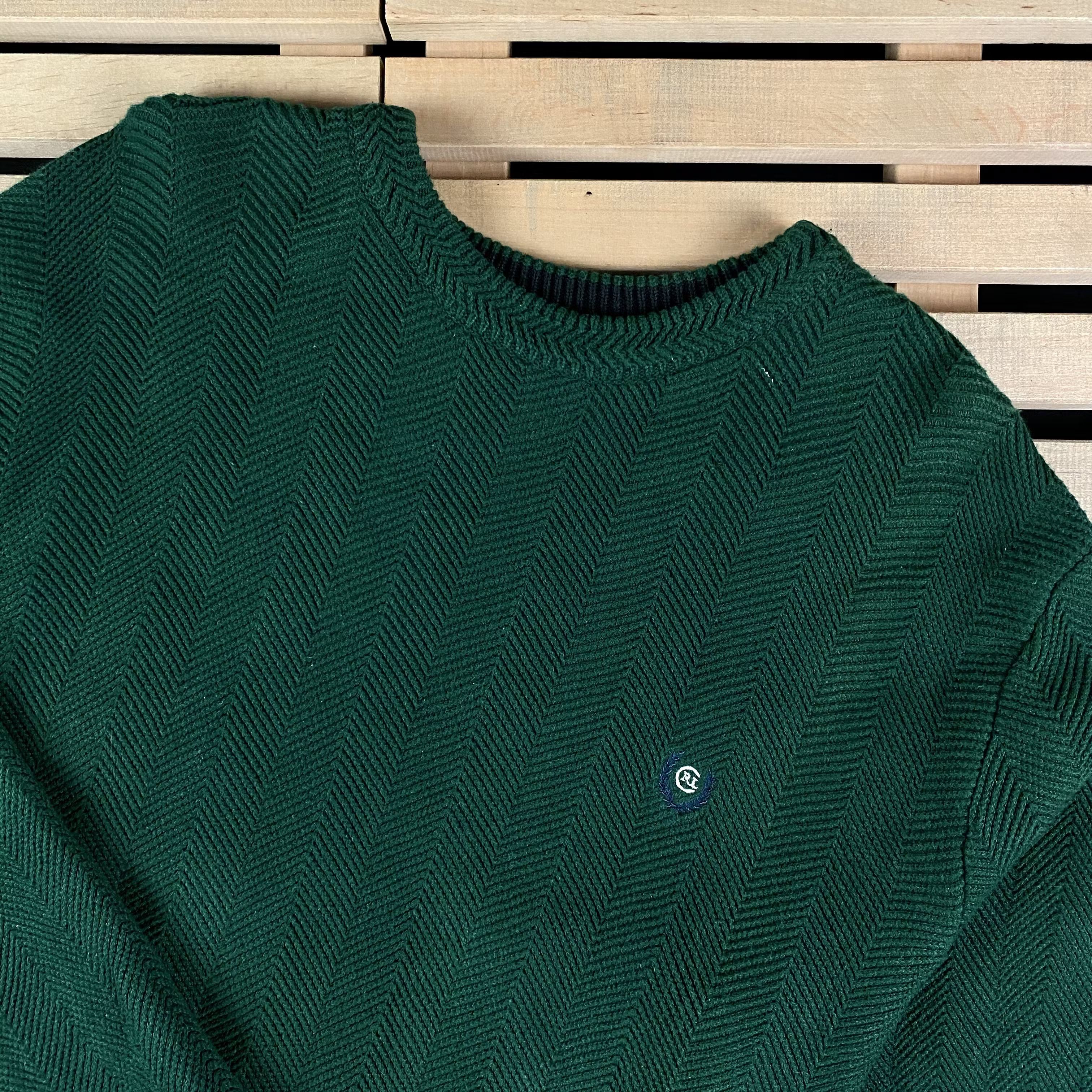 Chaps Ralph Lauren × Ralph Lauren × Vintage Mens Sweater Polo Ralph Lauren Chaps Vintage Size M Size US M / EU 48-50 / 2 - 2 Thumbnail