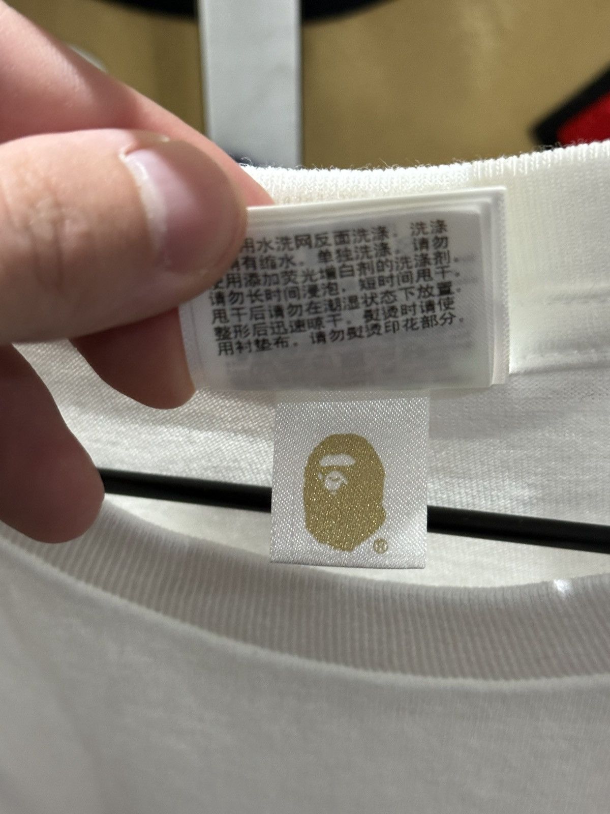 Bape BAPE STA Tee White XL A Bathing Ape Made in Japan Nowhere Co Size US XL / EU 56 / 4 - 5 Thumbnail