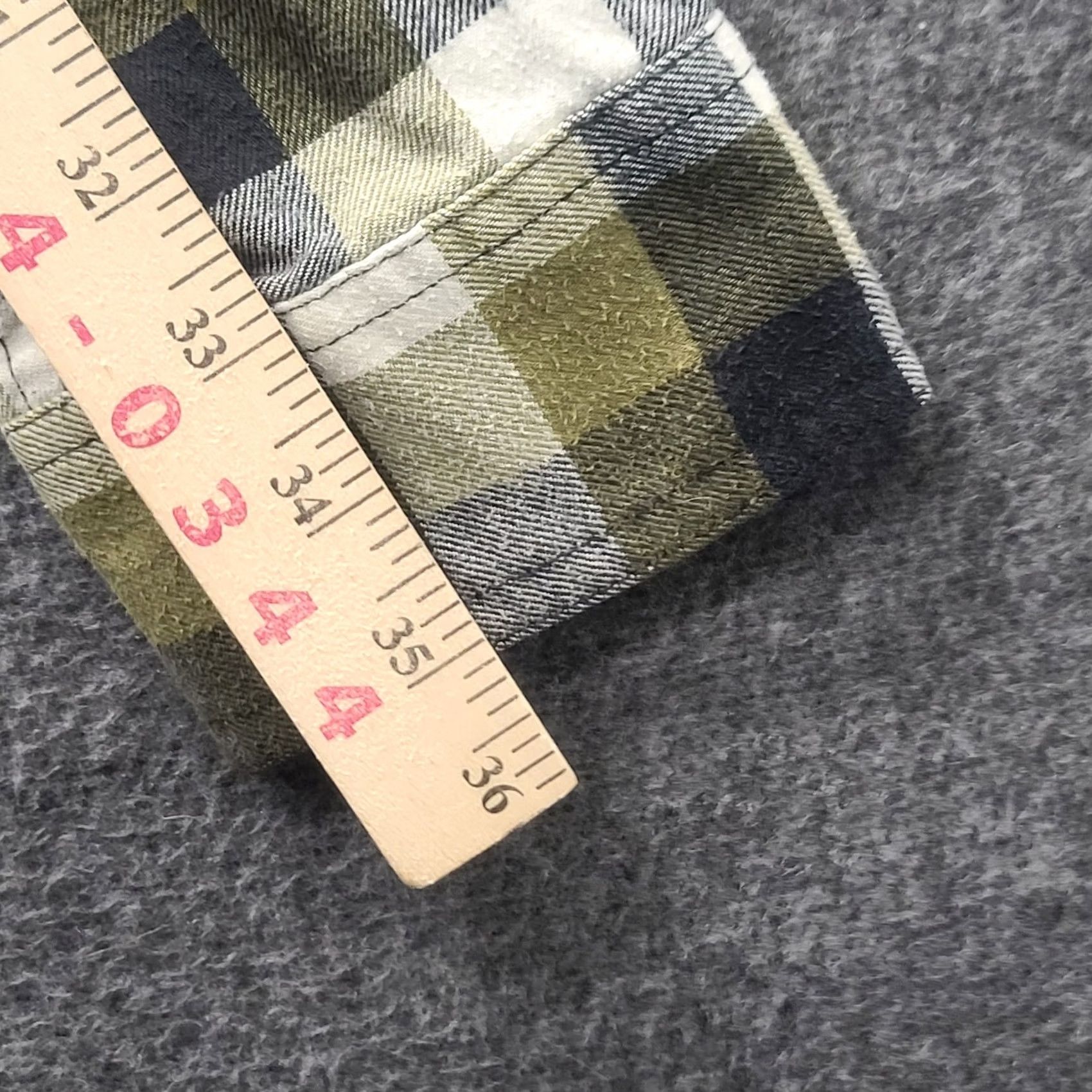 Vintage Duluth Trading 40 Grit Mens LT Tall Flannel Work Shirt Plaid Button-Up Size US L / EU 52-54 / 3 - 6 Thumbnail