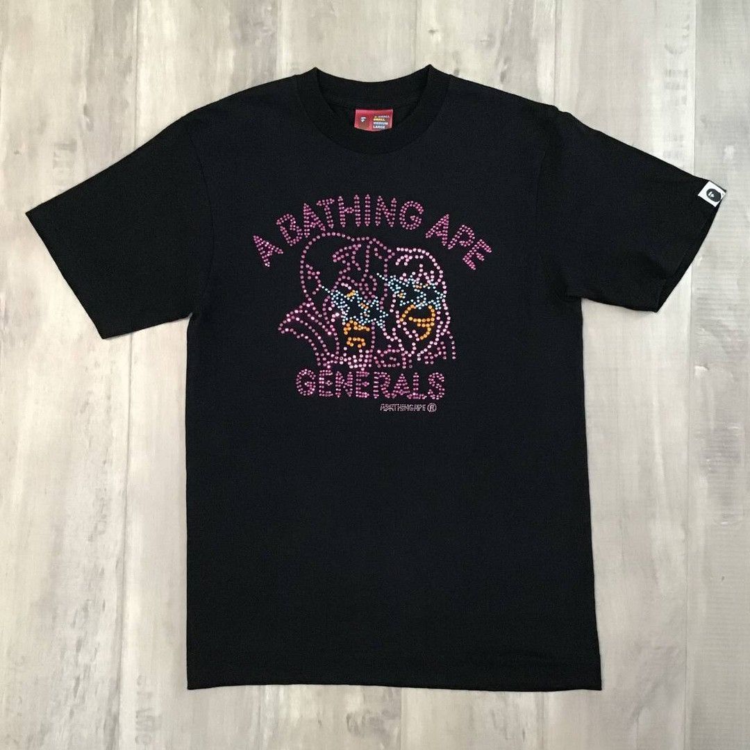 Bape × Swarovski BAPE Swarovski Generals T-shirt a bathing ape NIGO Size US S / EU 44-46 / 1 - 2 Thumbnail