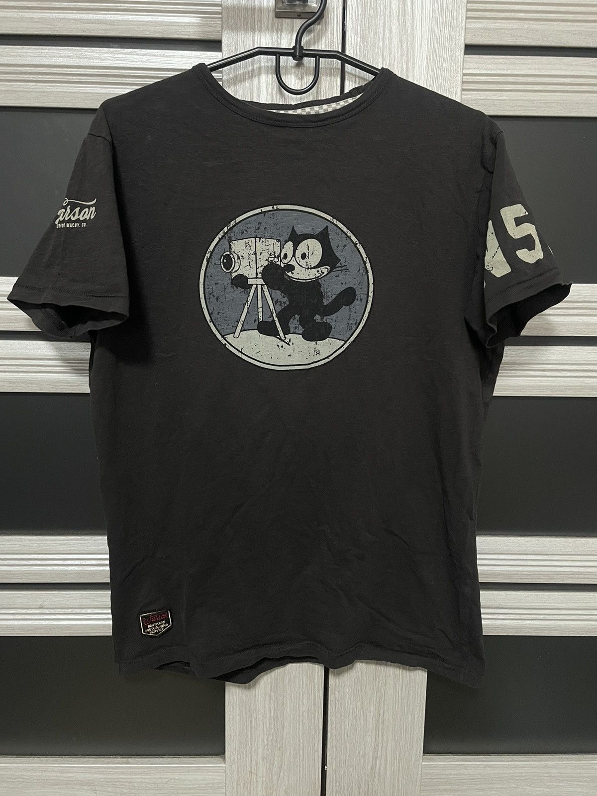 Vintage Vintage Cat Felix Carbon T Shirt By Warson Motors Avenger Size US S / EU 44-46 / 1 - 1 Thumbnail