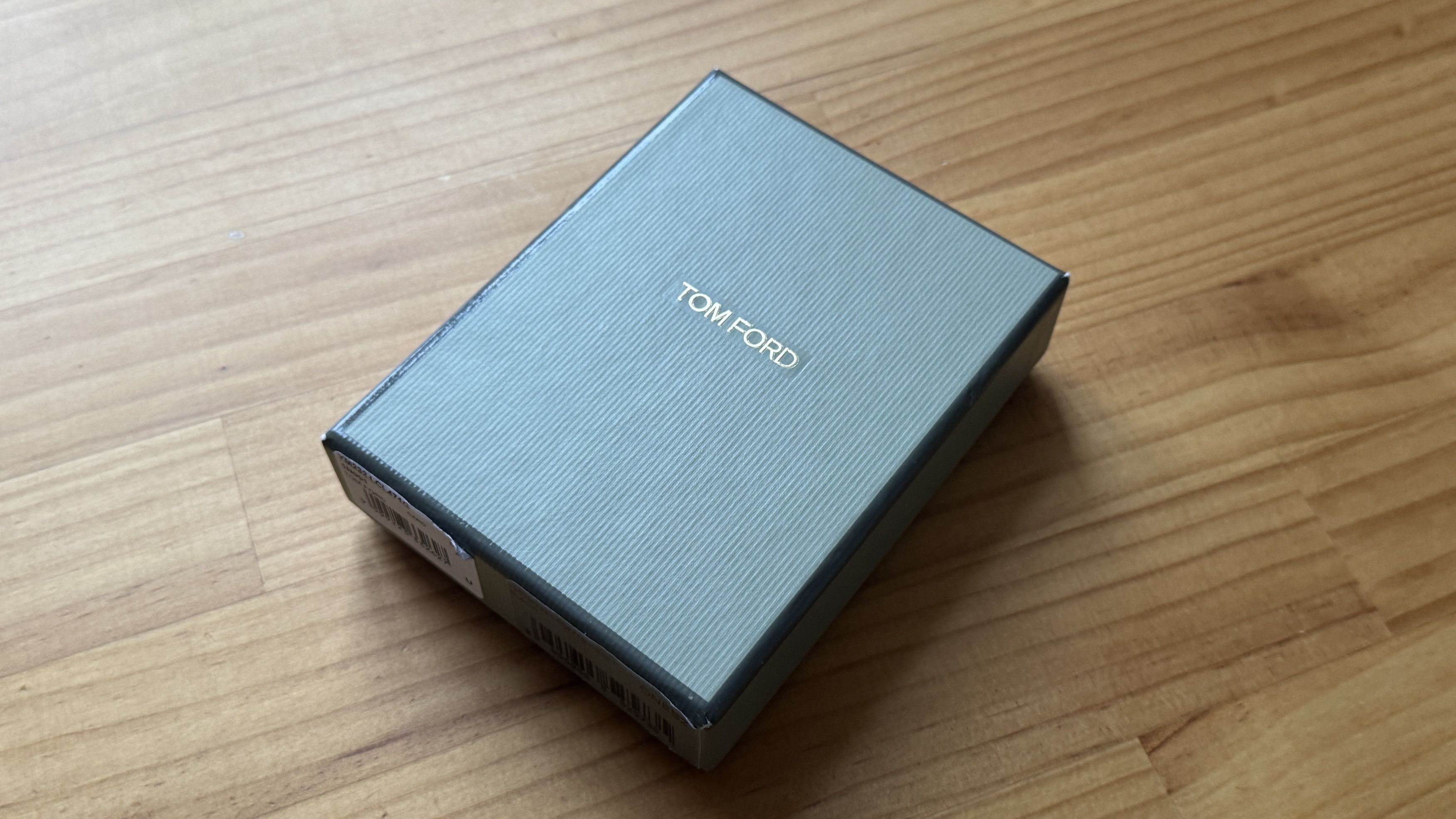 Tom Ford Black Card Holder In Printed Python Leather Size ONE SIZE - 4 Thumbnail