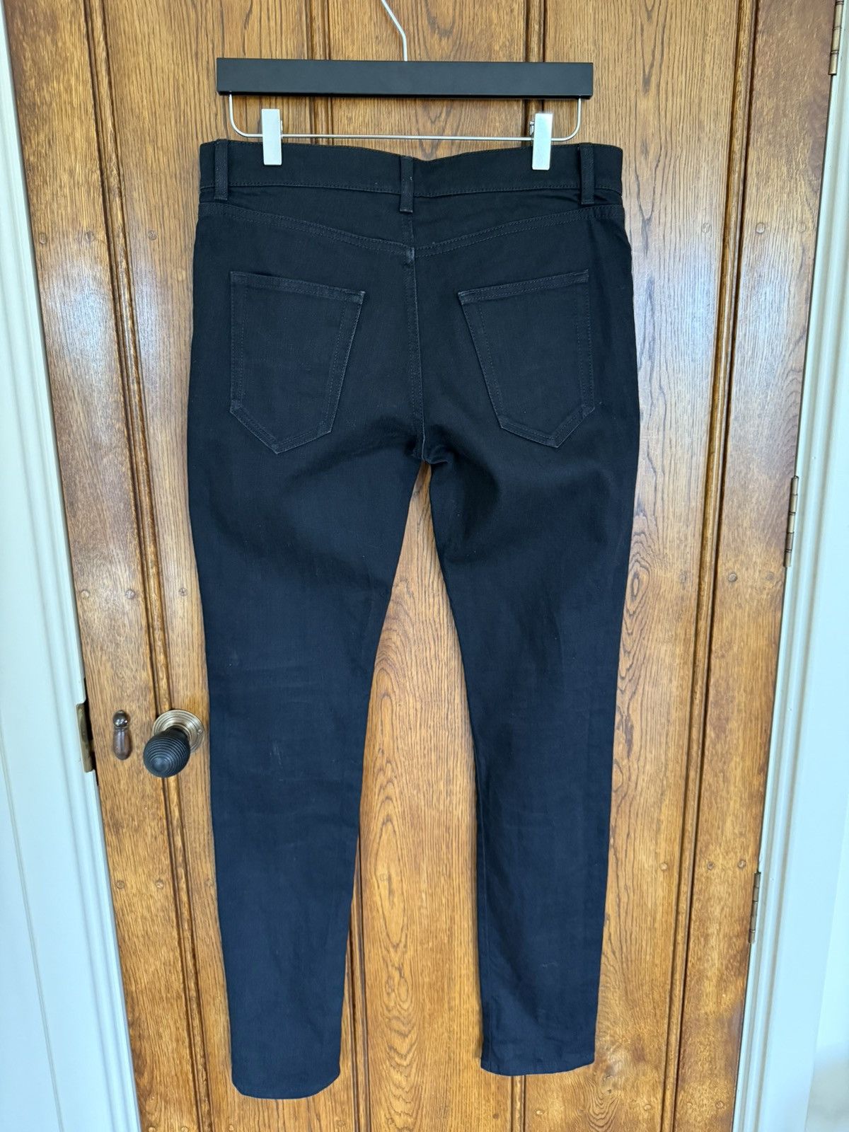 Saint Laurent Paris Saint Laurent D02 black slim skinny jeans 31 Size US 31 - 12 Thumbnail