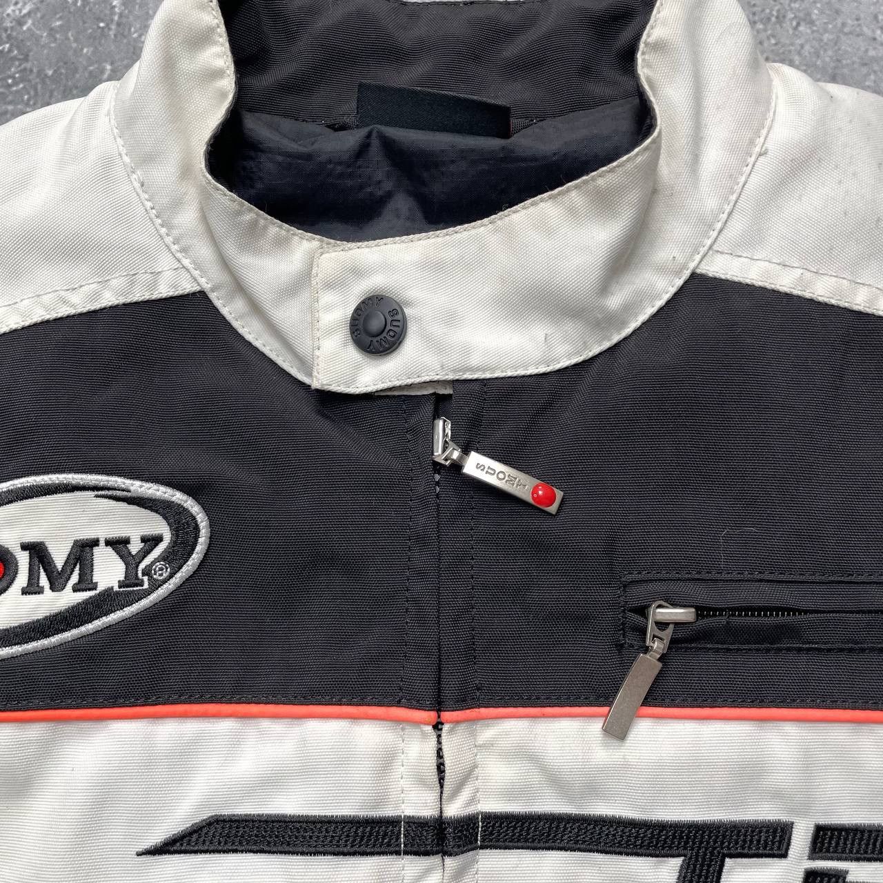 Vintage Vintage 2000s Suomy Track Assistance Team Racing Jacket Size US L / EU 52-54 / 3 - 8 Thumbnail