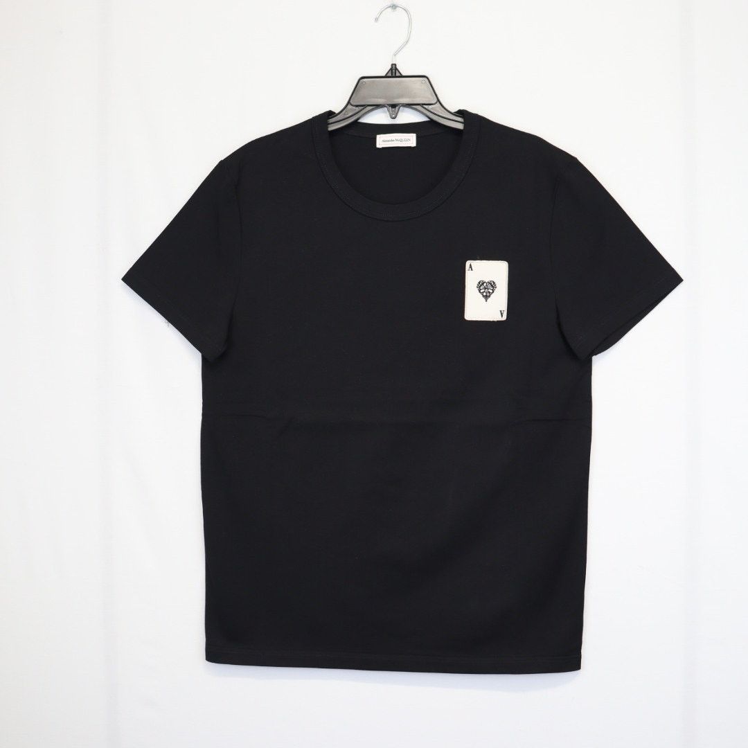 Alexander McQueen o1rshd1 ***Defective / T-Shirt in Black Size US S / EU 44-46 / 1 - 1 Thumbnail
