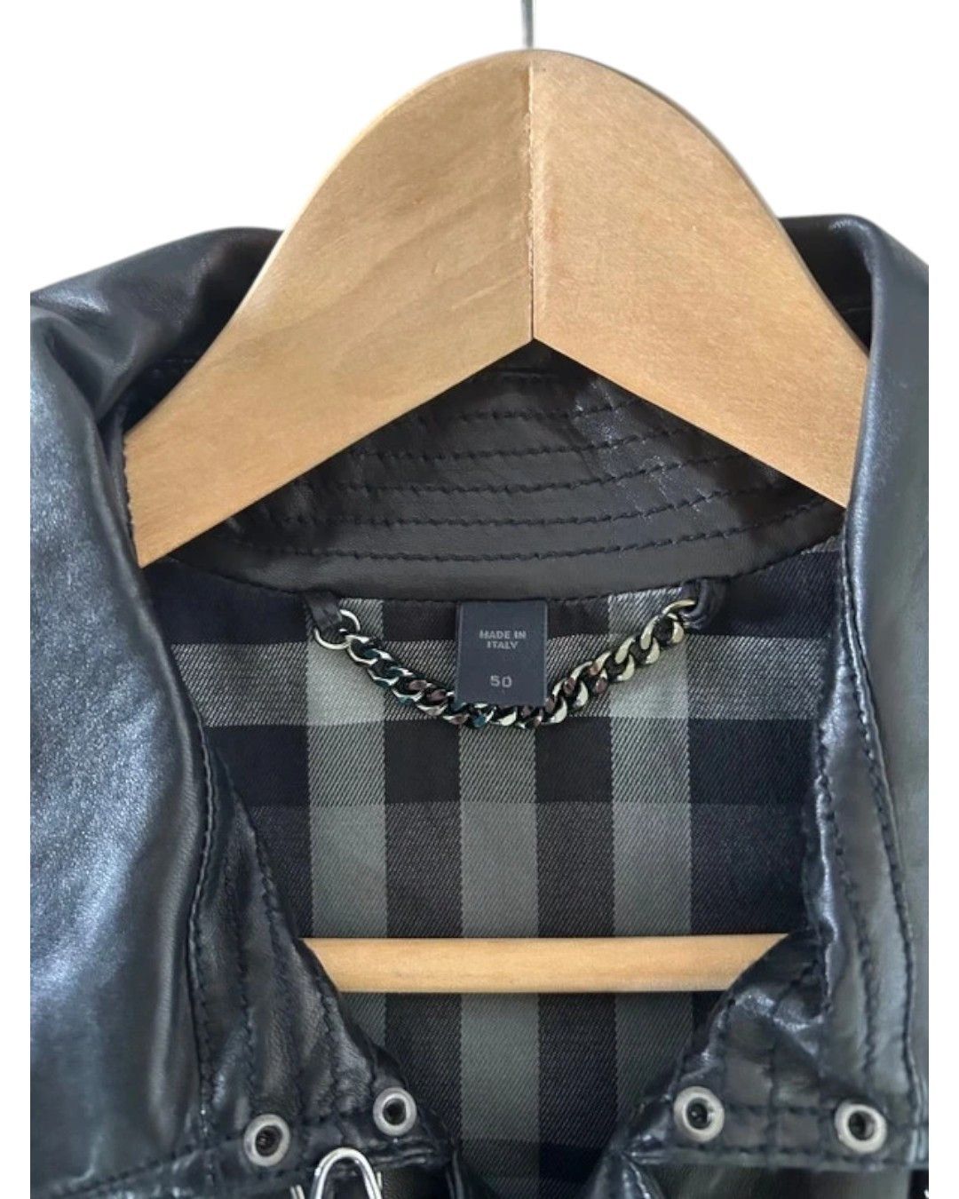 Burberry Prorsum VINTAGE LEATHER TRENCH COAT Size US M / EU 48-50 / 2 - 3 Thumbnail