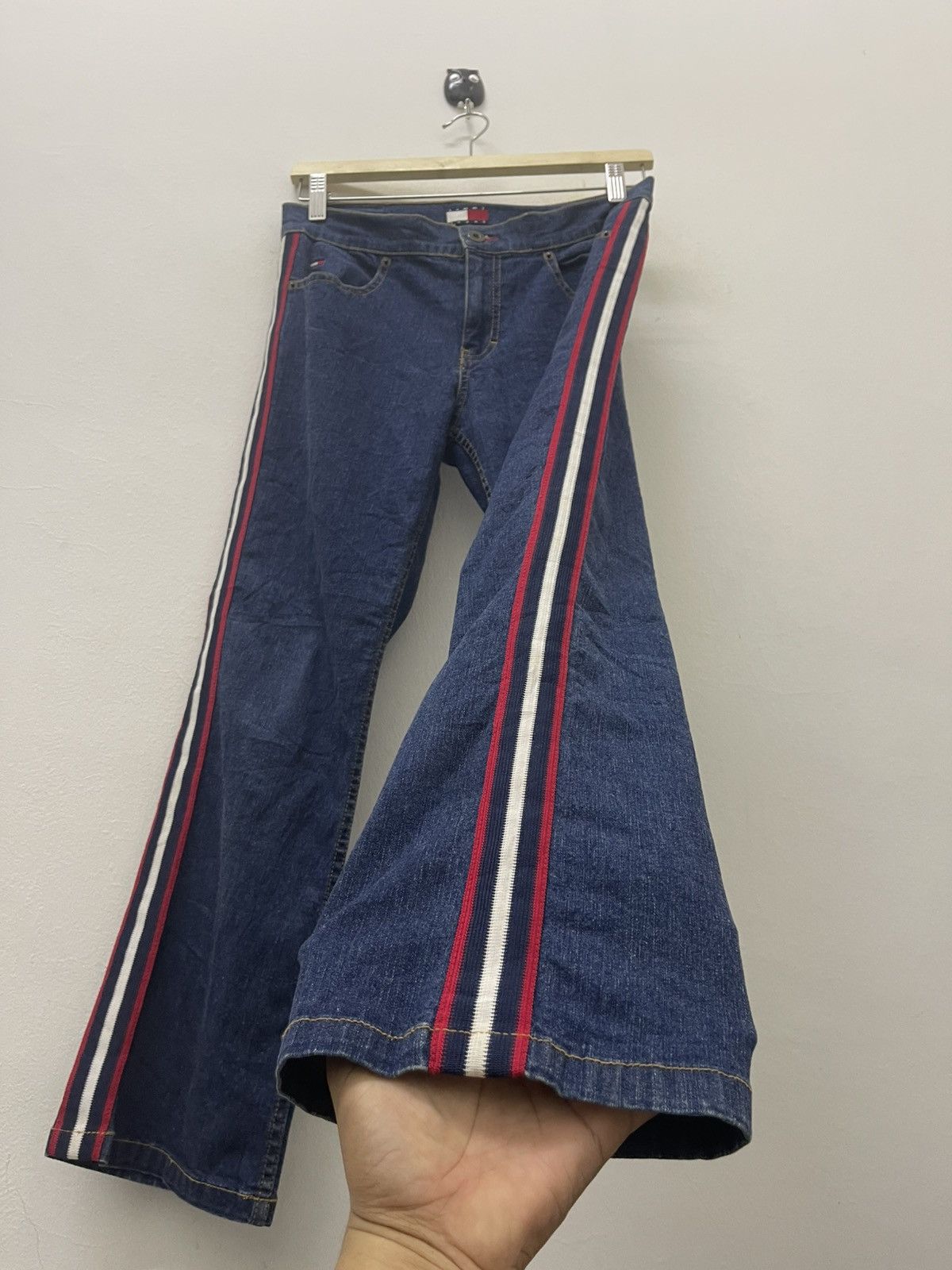 Tommy Jeans Rare Vintage TOMMY JEANS Side Taped Size 28" / US 6 / IT 42 - 3 Thumbnail