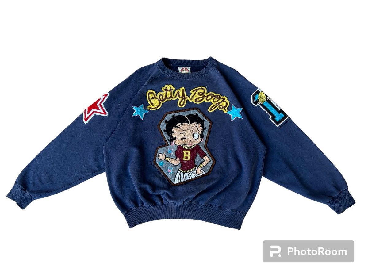 Cartoon Network Vintage Betty Boop Sweatshirt Size 3XL / US 20-22 - 4 Thumbnail