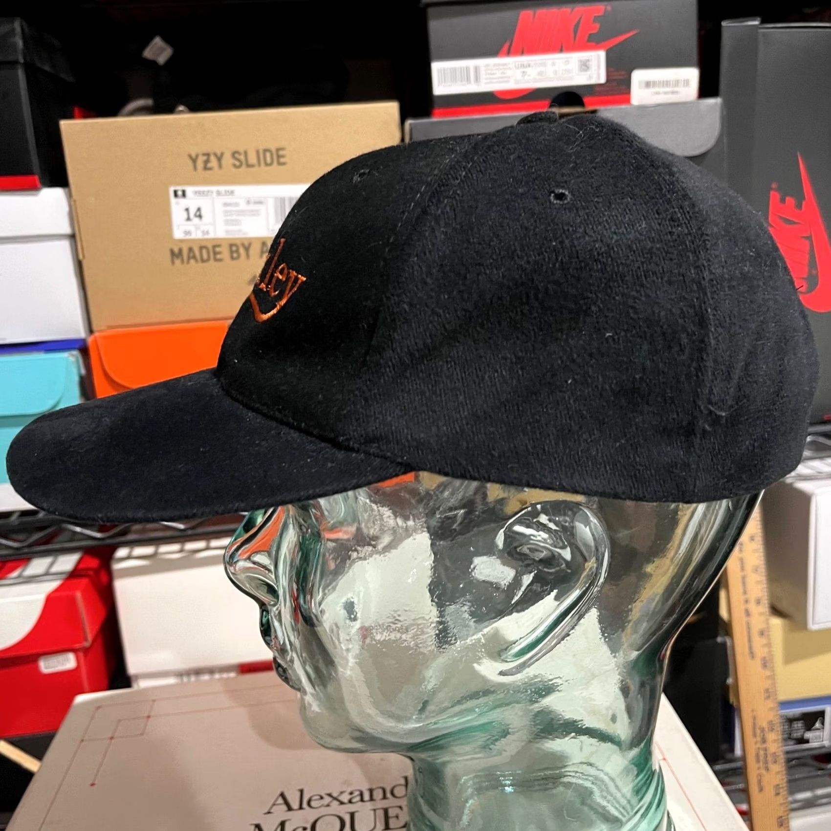 Vintage Nissin Berkley Hat Cap Black Adult Snap Back Adjustable Script Mens Vintage Baseball Cap Mens Size ONE SIZE - 6 Thumbnail
