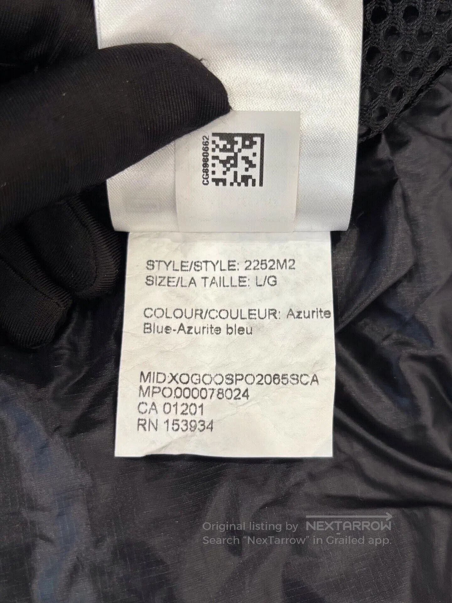 Canada Goose Canada Goose Peak Crofton Side Logo Men's Down Jacket. Size US L / EU 52-54 / 3 - 7 Thumbnail