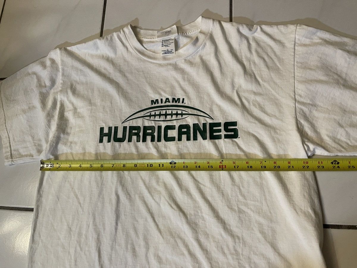 Adidas Vintage Miami Hurricanes Mens Adidas Football T-Shirt XL Size US XL / EU 56 / 4 - 5 Thumbnail