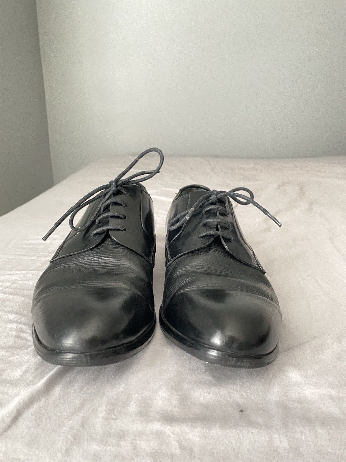 Lanvin Leather and Patent Leather Dress Shoe - Lanvin Size US 10 / EU 43 - 2 Thumbnail