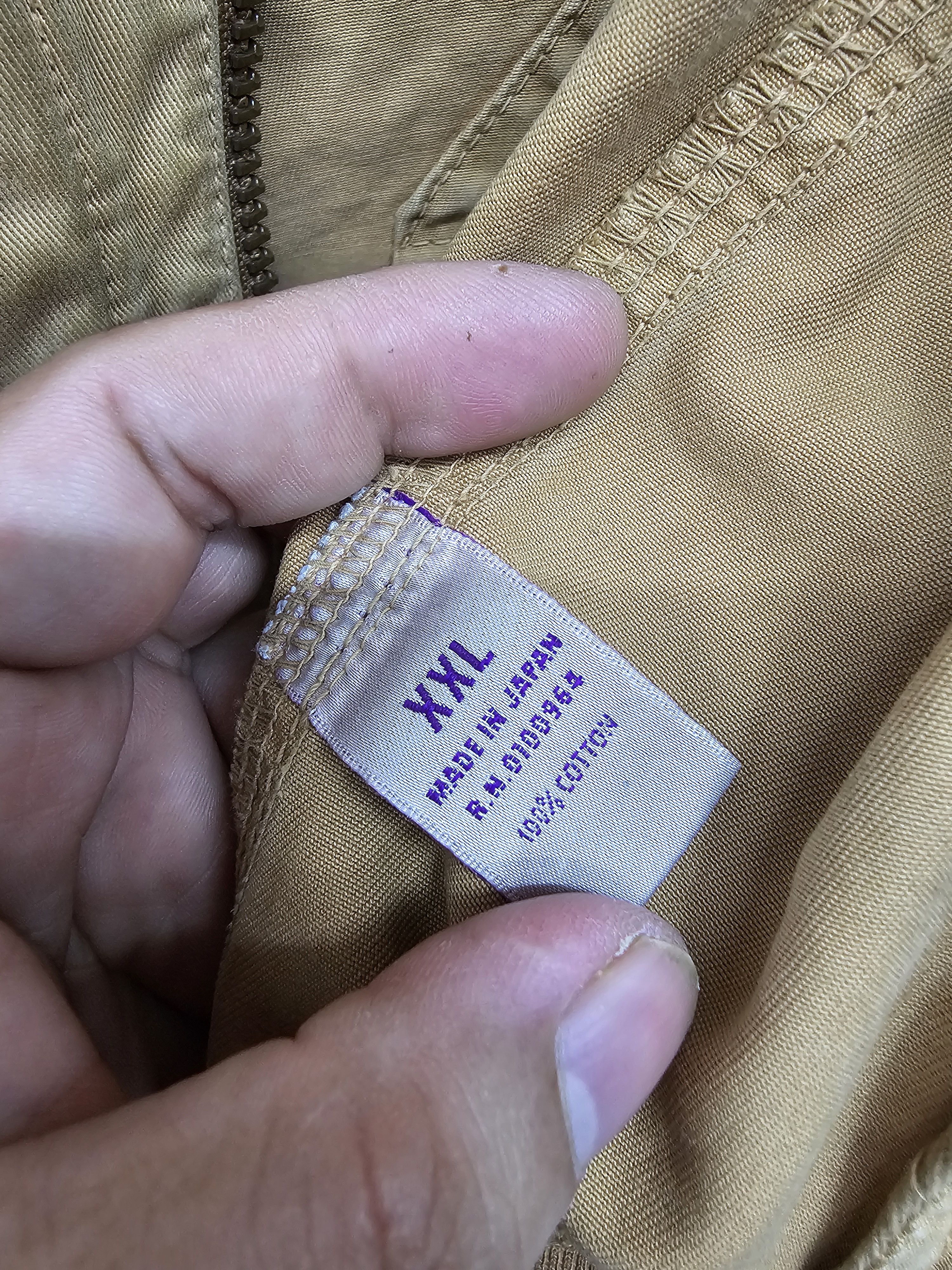Prps PRPS Faded Bleach Ripped Distressed Bomber Jacket J0057 Size US XXL / EU 58 / 5 - 14 Thumbnail
