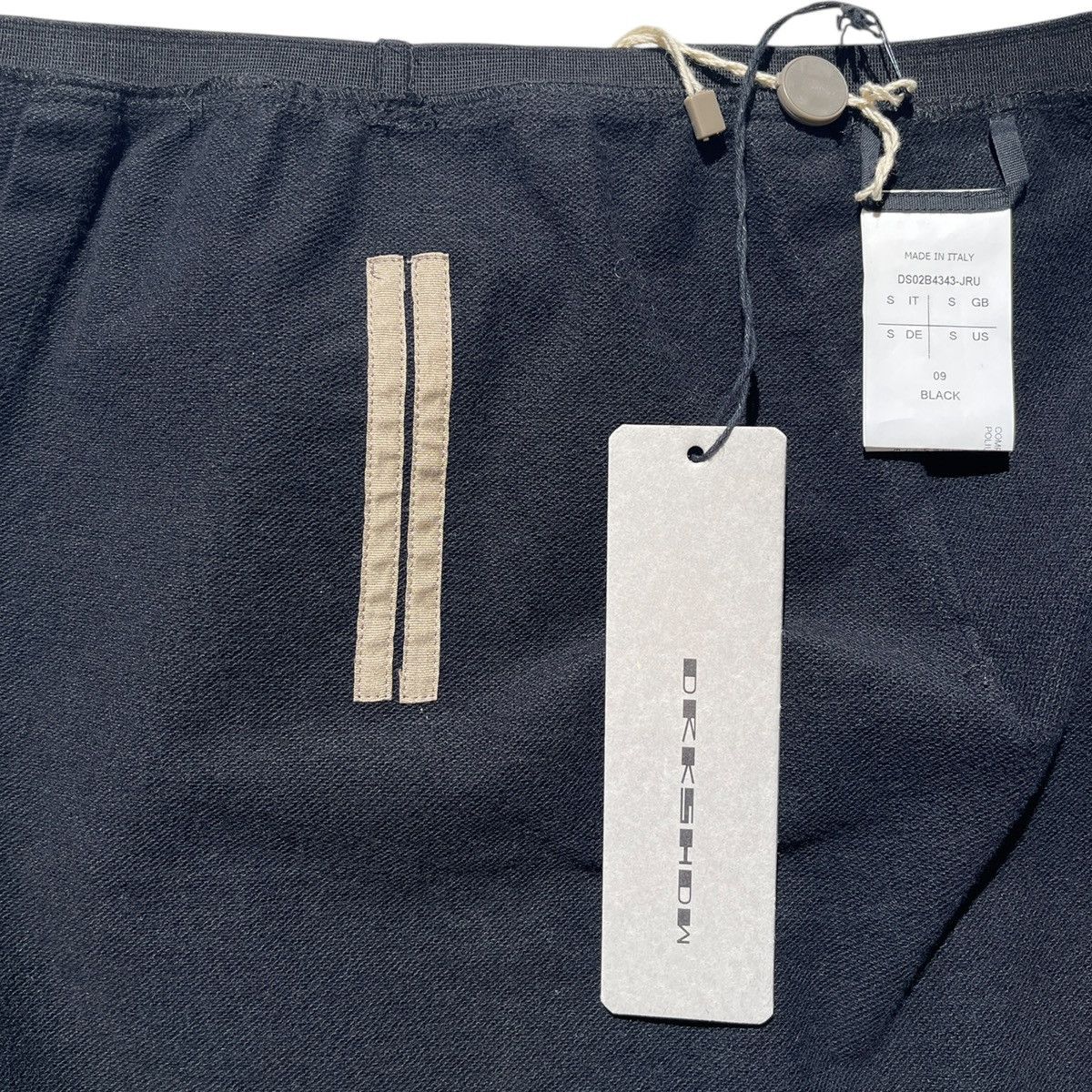 Rick Owens × Rick Owens Drkshdw Adjustable waist waxed mini skirt Size 26" / US 2 / IT 38 - 3 Thumbnail