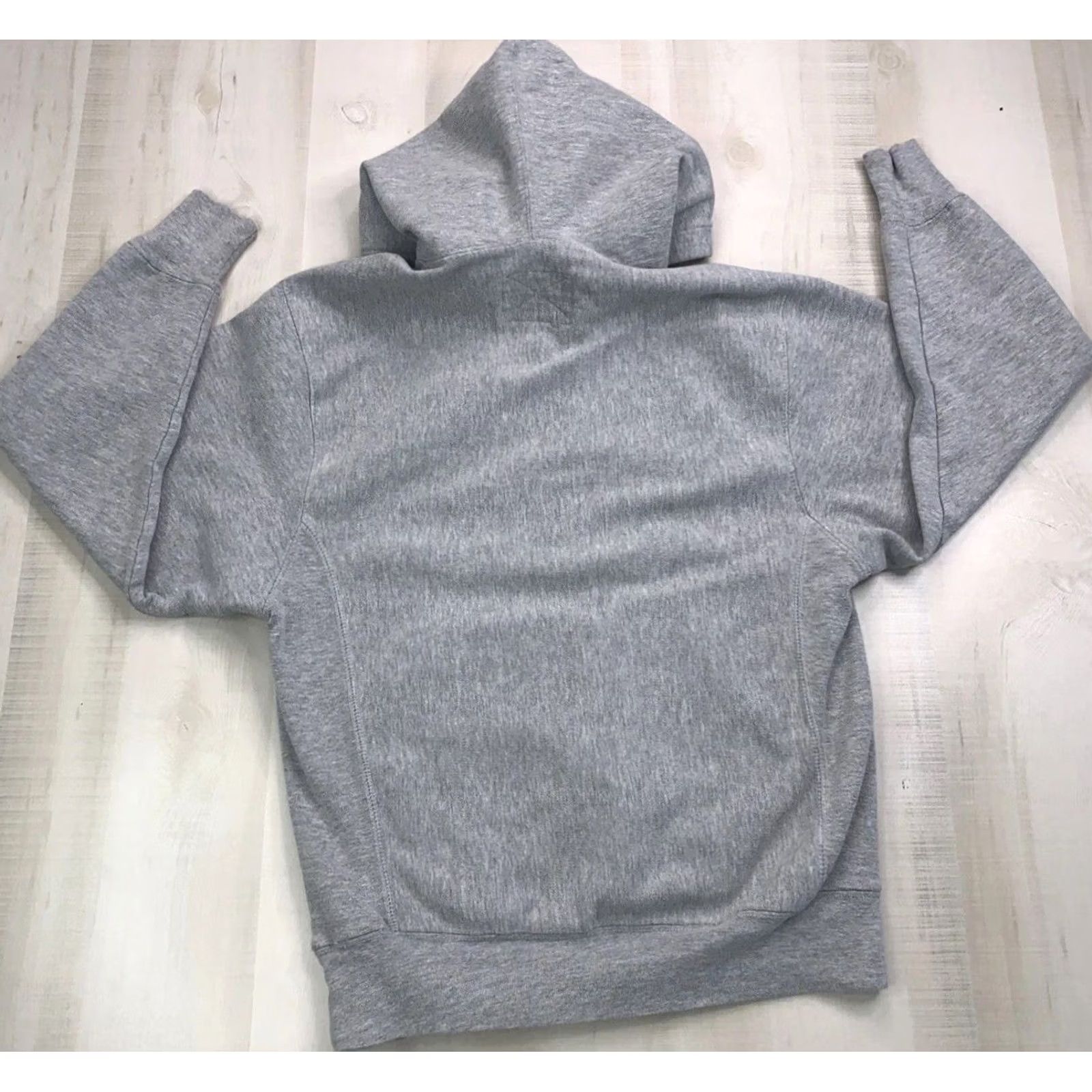 Vintage VINTAGE Steve & Barry’s Michigan State Embroidered Thick Hoodie Adults XS Gray 90s Embroidered Pullover Men Women Boys Girls Hoodie Size US XS / EU 42 / 0 - 5 Thumbnail