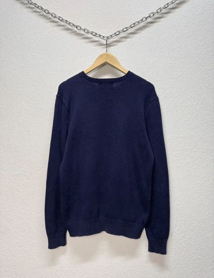 Polo Ralph Lauren Polo Ralph Lauren Wool Cable Knit Blue Sweater Size US M / EU 48-50 / 2 - 6 Thumbnail