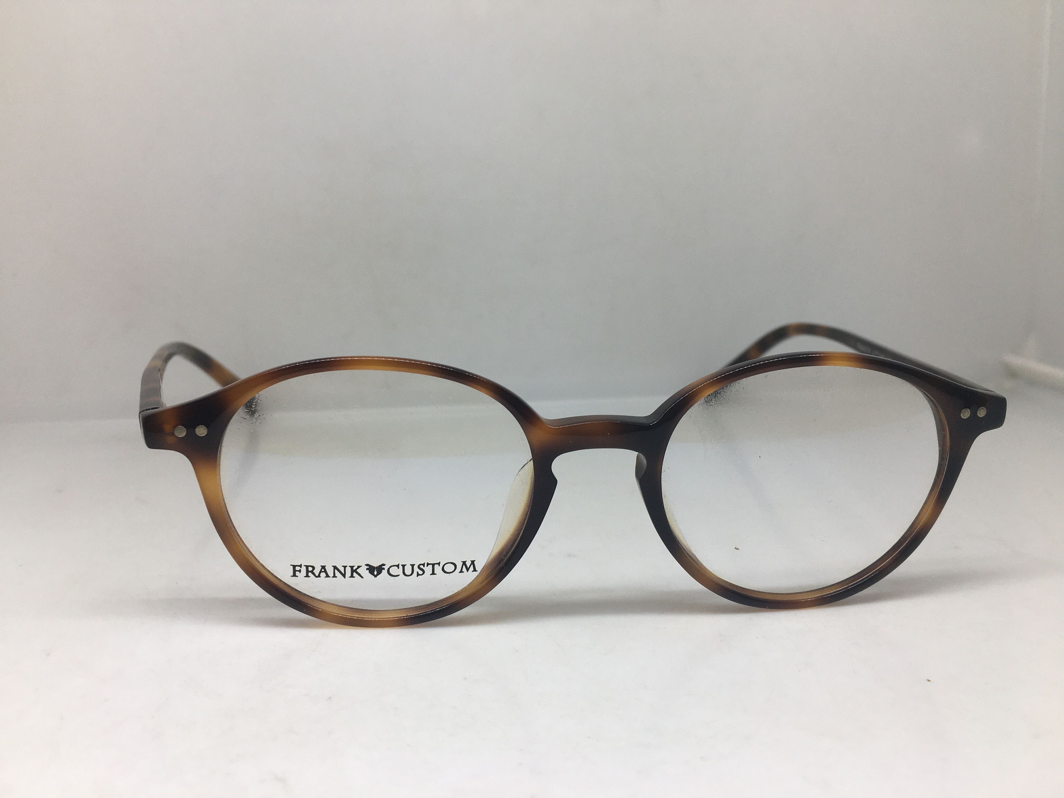 Other Frank Custom ARISTOCRAT Tortoise Eyeglasses Frame Size ONE SIZE - 1 Thumbnail
