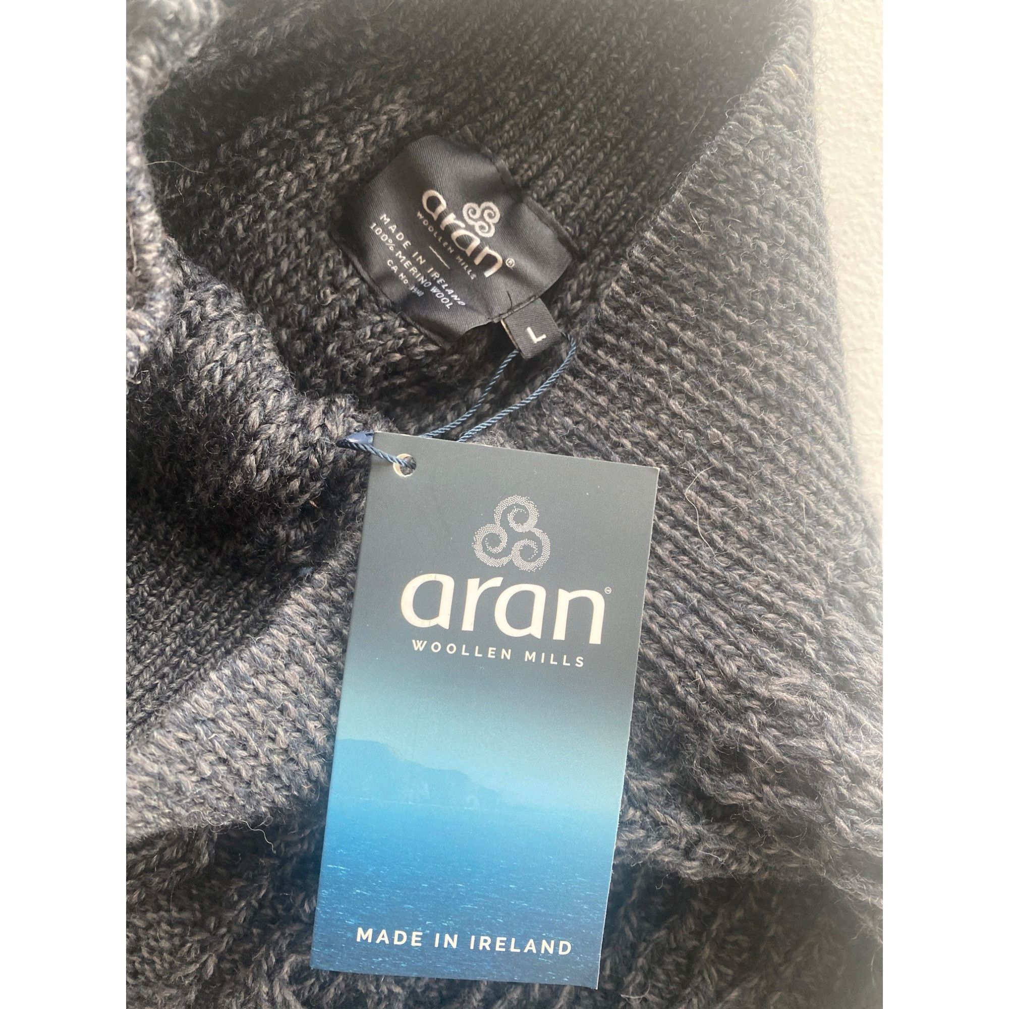 Designer NWT Aran M‎erino Mini Skirt Charcoal Gray Women's Large MSRP Size 34" / US 12 / IT 48 - 8 Thumbnail
