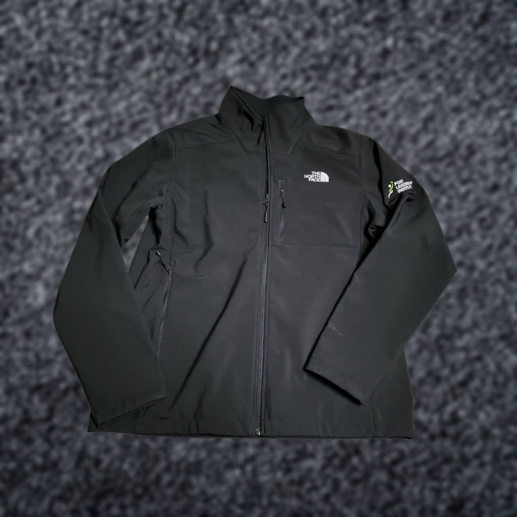 The North Face The North Face Jacket Black Full Zip Soft Shell Windwall Apex Bionic Leadership Post Mens Size US L / EU 52-54 / 3 - 1 Thumbnail