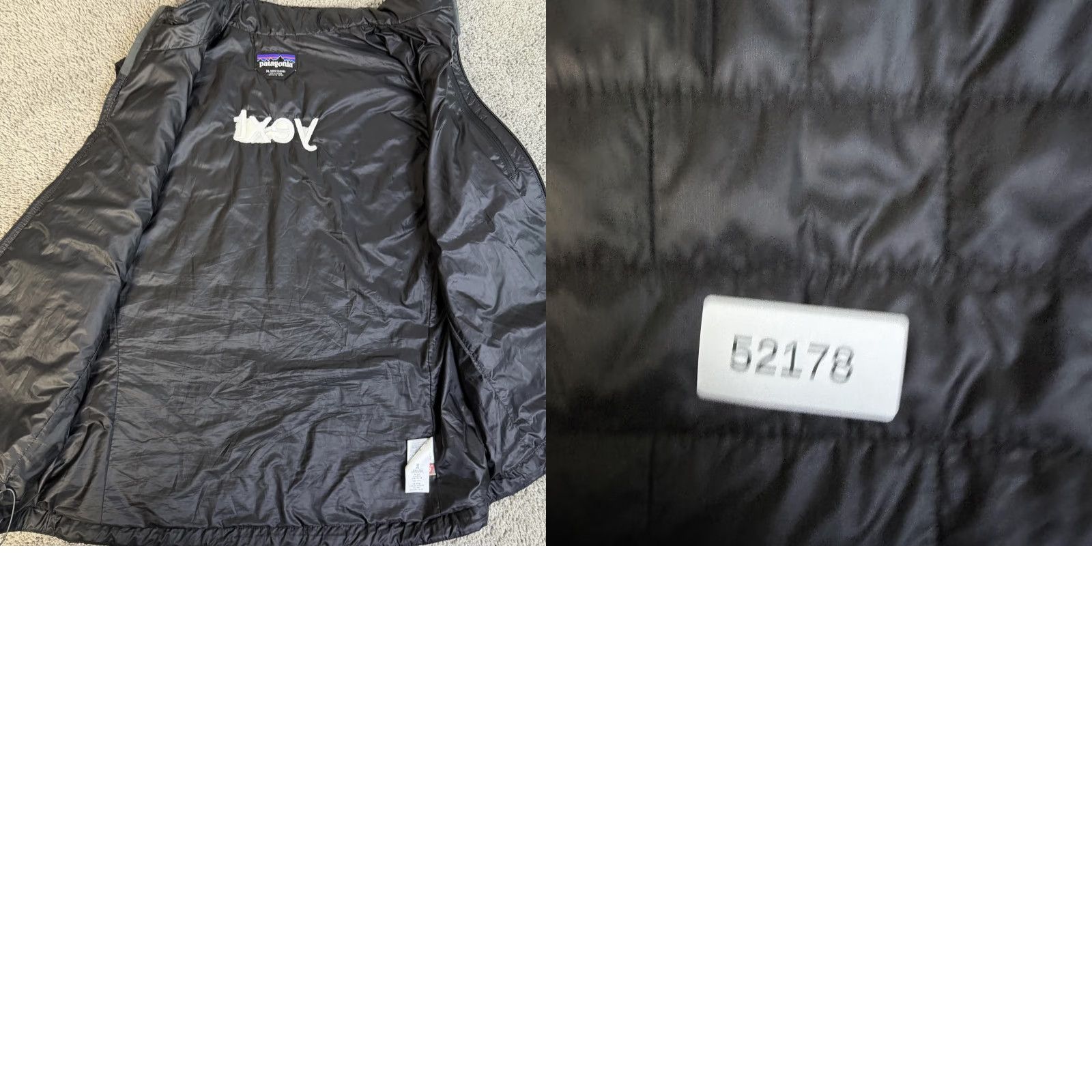 Patagonia Patagonia Vest Mens XL Black Quilted Insulated Puffer Full Zip Nano Puff Short Jacket Size US XL / EU 56 / 4 - 9 Thumbnail