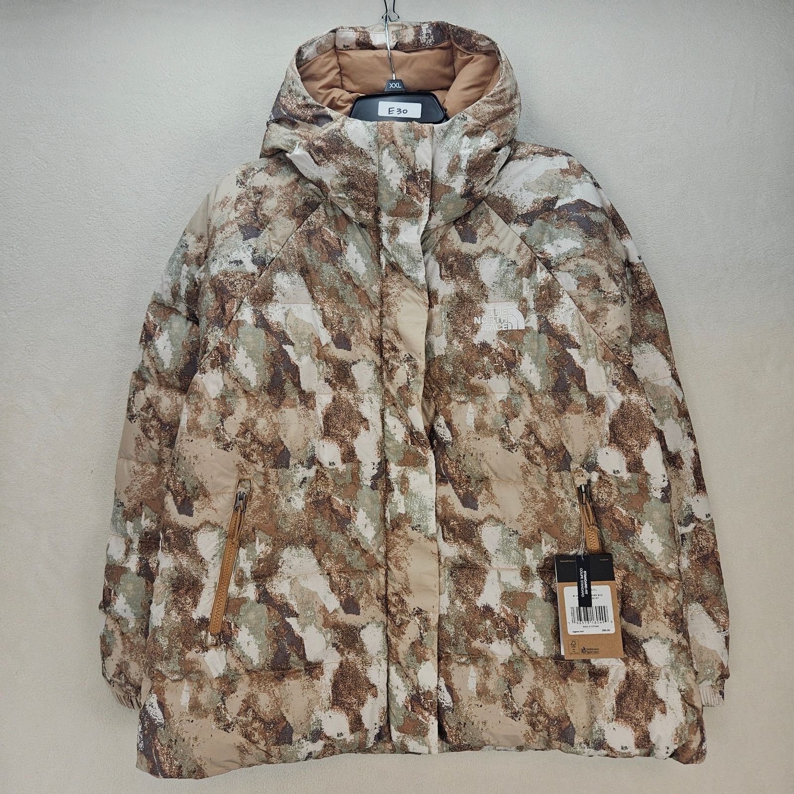 The North Face THE NORTH FACE WOMEN'S L HYDRENALITE DOWN JACKET MIDI ALMOND Size L / US 10 / IT 46 - 1 Thumbnail