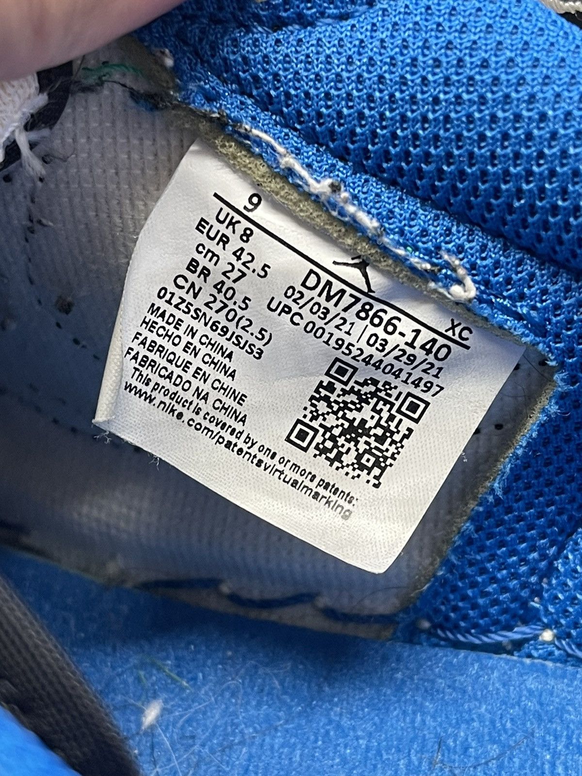 Fragment Design × Jordan Brand × Travis Scott ✅Size 9 - Jordan 1 Low Fragment Design x Travis Scott ✅ Size US 9 / EU 42 - 7 Thumbnail