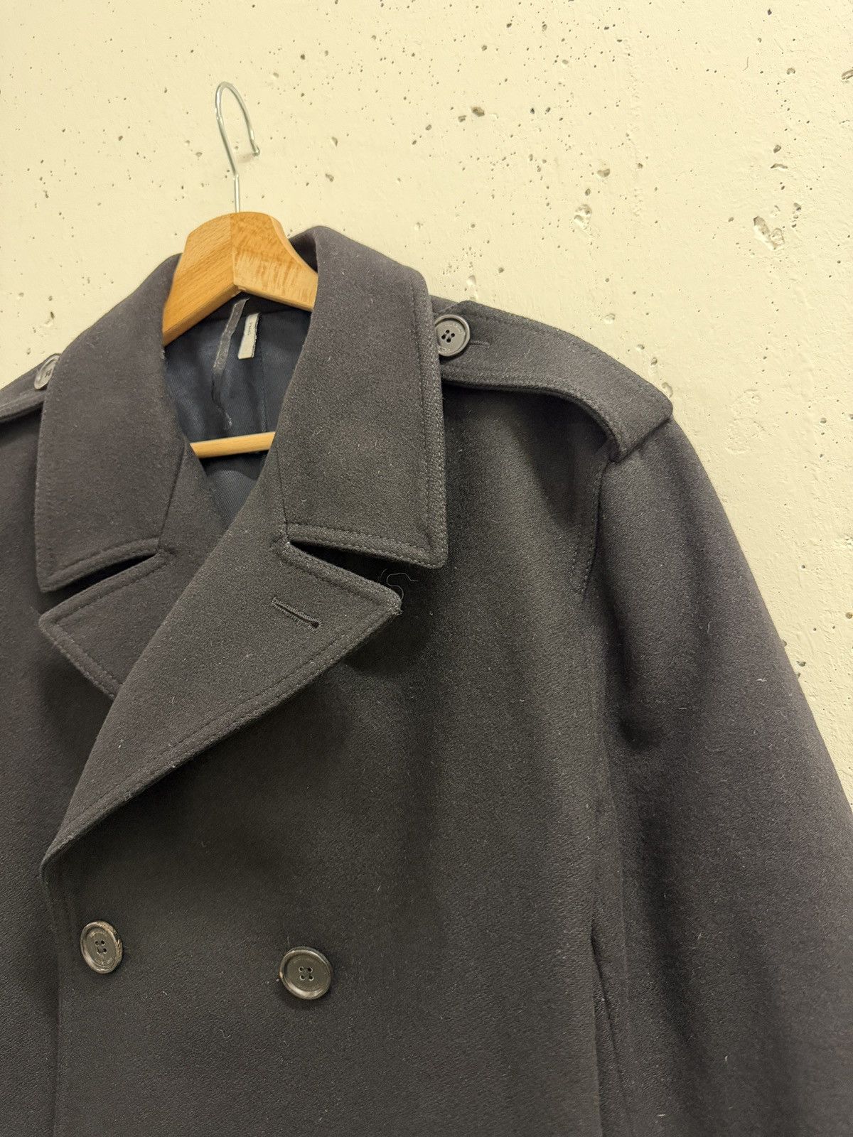 Dior Dior Homme Wool Double Breasted Peacoat Size US XL / EU 56 / 4 - 5 Thumbnail