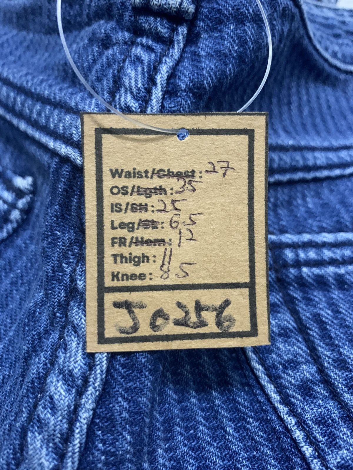 Vintage Wrangler Hickory Stripe Work Pants Vintage Streetwear Size US 27 - 13 Thumbnail