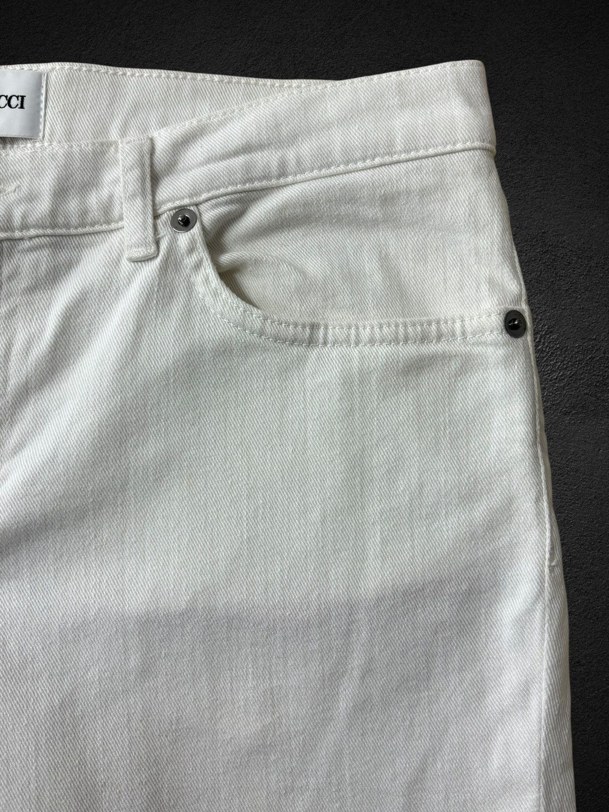 Emilio Pucci Emilio Pucci White Denim Jeans Pants Size 26" / US 2 / IT 38 - 8 Thumbnail