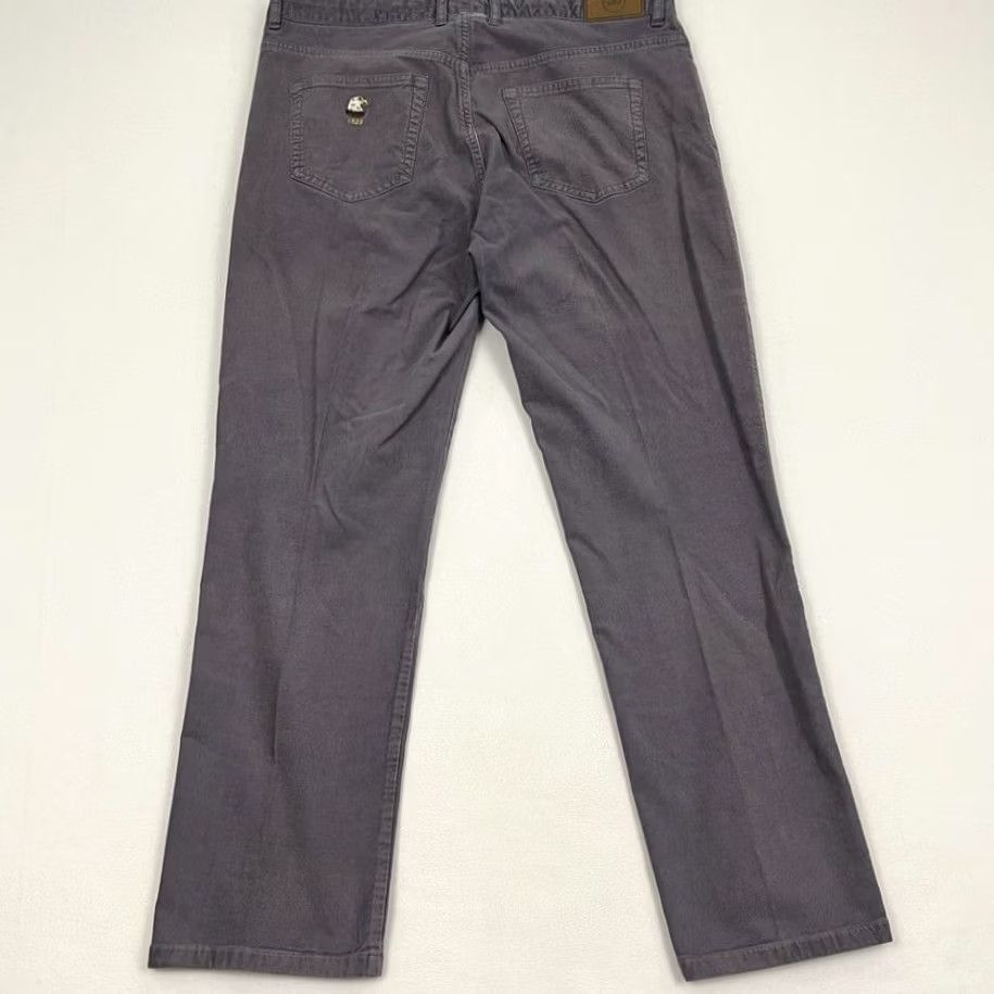 Peter Millar Peter Millar Superior Soft Corduroy Pants Mens 36 x 29 Gray Rehoboth Golf Chino Regular Straight Size US 36 / EU 52 - 4 Thumbnail