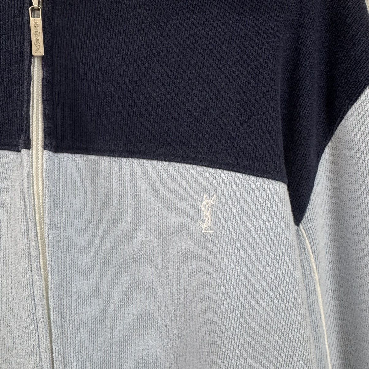 Yves Saint Laurent Vintage Yves Saint Lauren Zip Up Hoodie YSL Size US L / EU 52-54 / 3 - 5 Thumbnail