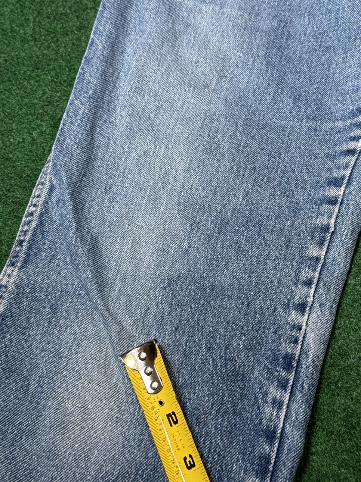 Calvin Klein × Vintage Vintage 80s 90s Calvin Klein Medium Wash Distressed Jeans Size 28" / US 6 / IT 42 - 12 Thumbnail