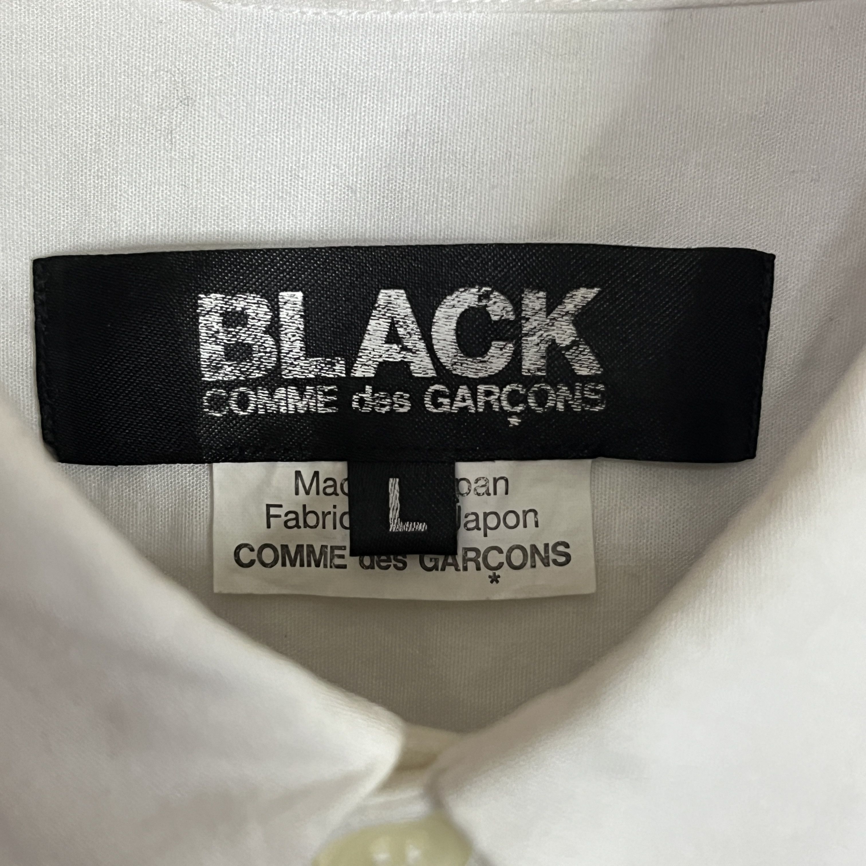Comme des Garcons Black Comme des Garcons Black Polka-dot Button-up Longsleeves Size US M / EU 48-50 / 2 - 3 Thumbnail