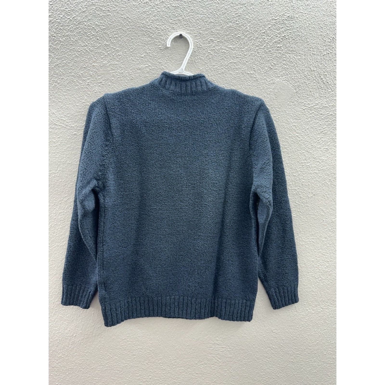 Vintage Carolyn Taylor Womens Sweater Blue V-Neck Long Sleeve Small Knit Pullover Clothing Mens? Size S / US 4 / IT 40 - 7 Thumbnail