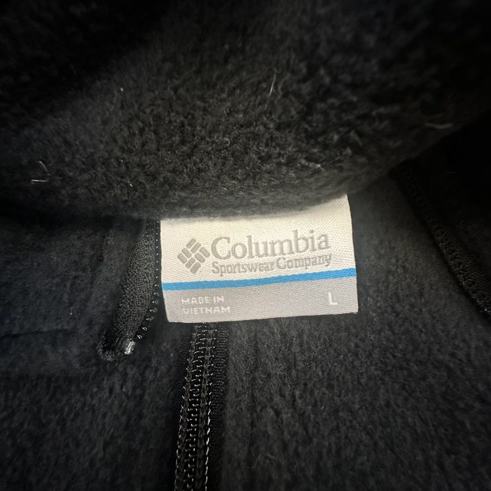 Vintage Columbia Vest Womens Large Black Fleece Full Zip Sleeveless Outdoors Hiking Shirt Size L / US 10 / IT 46 - 4 Thumbnail