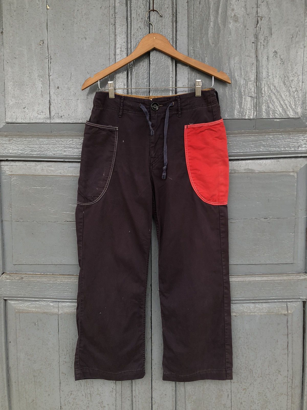 Kapital Kapital Faded Black Cotton Pants Size US 28 / EU 44 - 2 Thumbnail