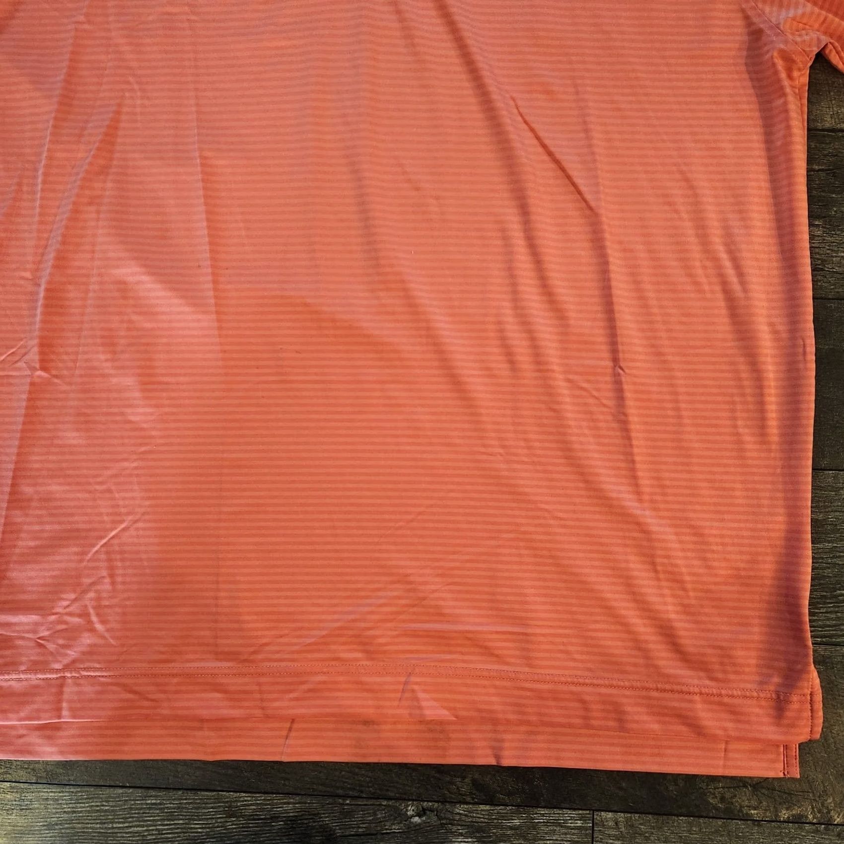 Footjoy FootJoy TCP Polo Shirt Mens 2XL Coral Tournament Players Club Performance Polo Shirt Short Sleeve Logo Mens 2XL Coral Golf Size US XXL / EU 58 / 5 - 3 Thumbnail