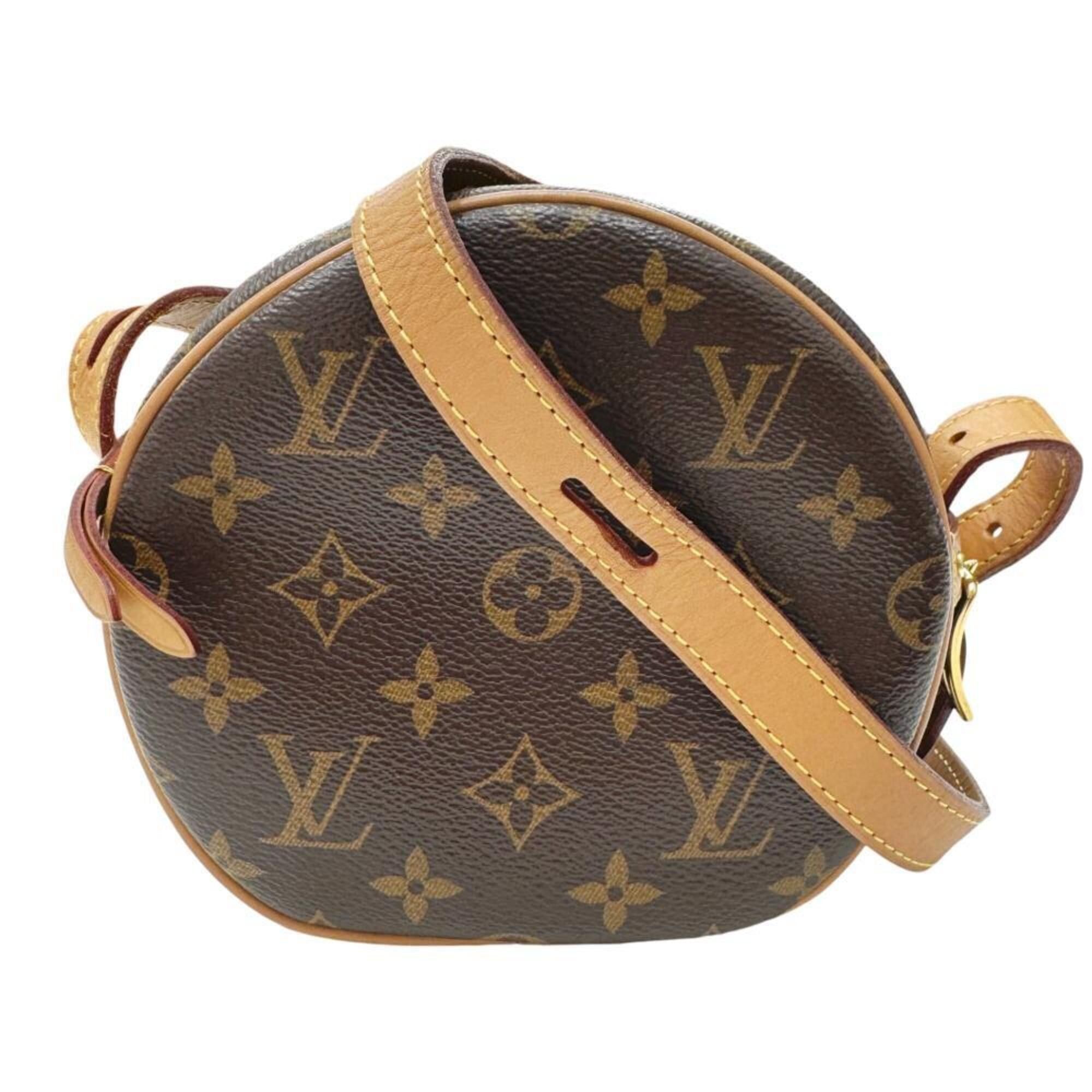 Louis Vuitton LOUIS VUITTON Boite Chapeau Souple PM M45149 Monogram Shoulder Bag Brown Women's Size ONE SIZE - 1 Thumbnail