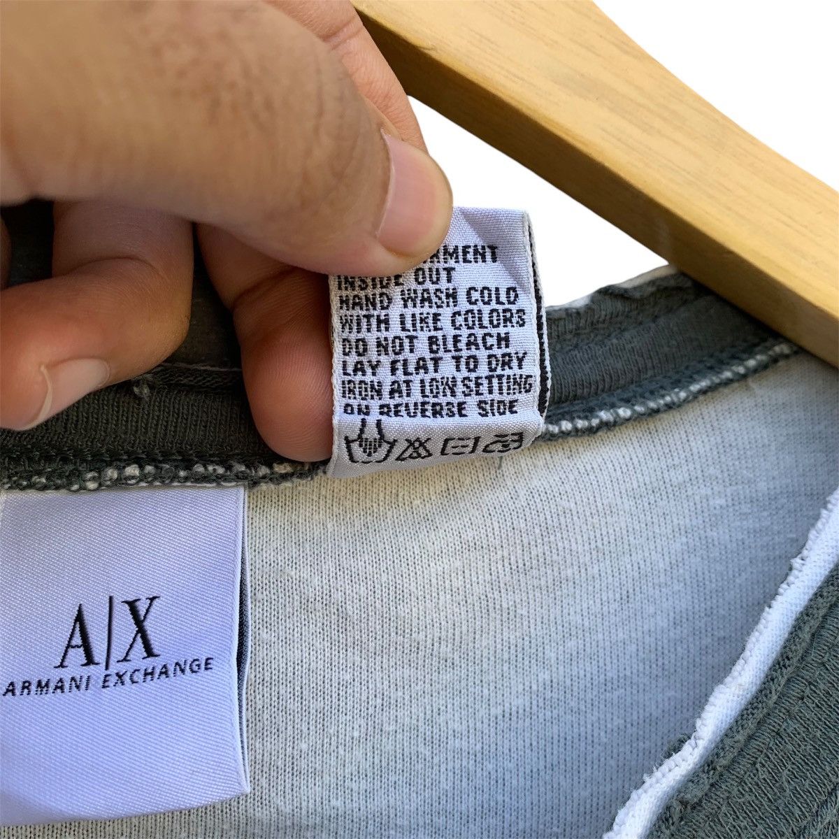 Armani Exchange × If Six Was Nine × Vintage Vintage armany exchange longsleeave Size US M / EU 48-50 / 2 - 6 Thumbnail