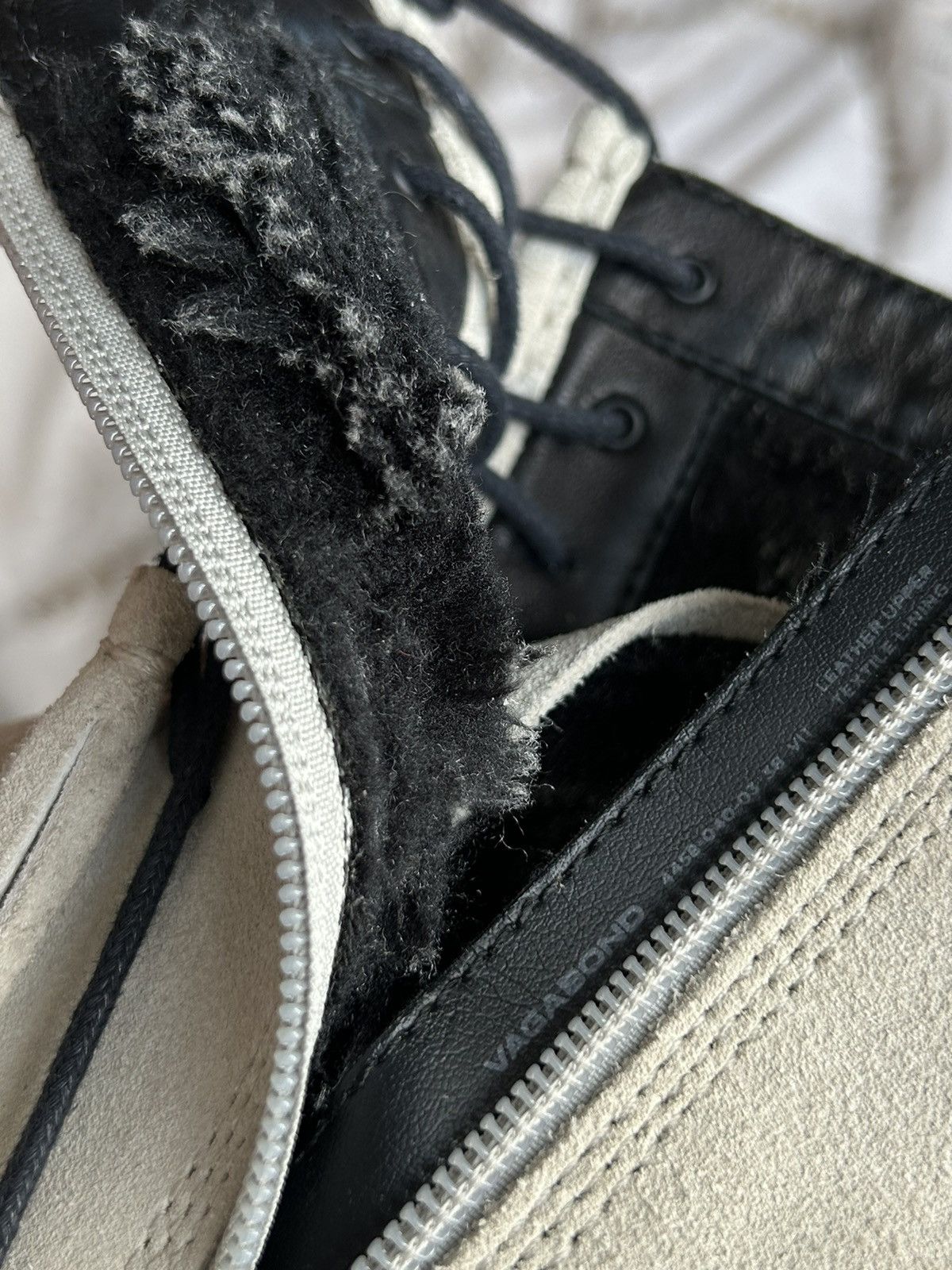 Designer × Vagabond Vagabond amazing suede boots Chelsea leather fur Size US 8 / IT 38 - 12 Thumbnail