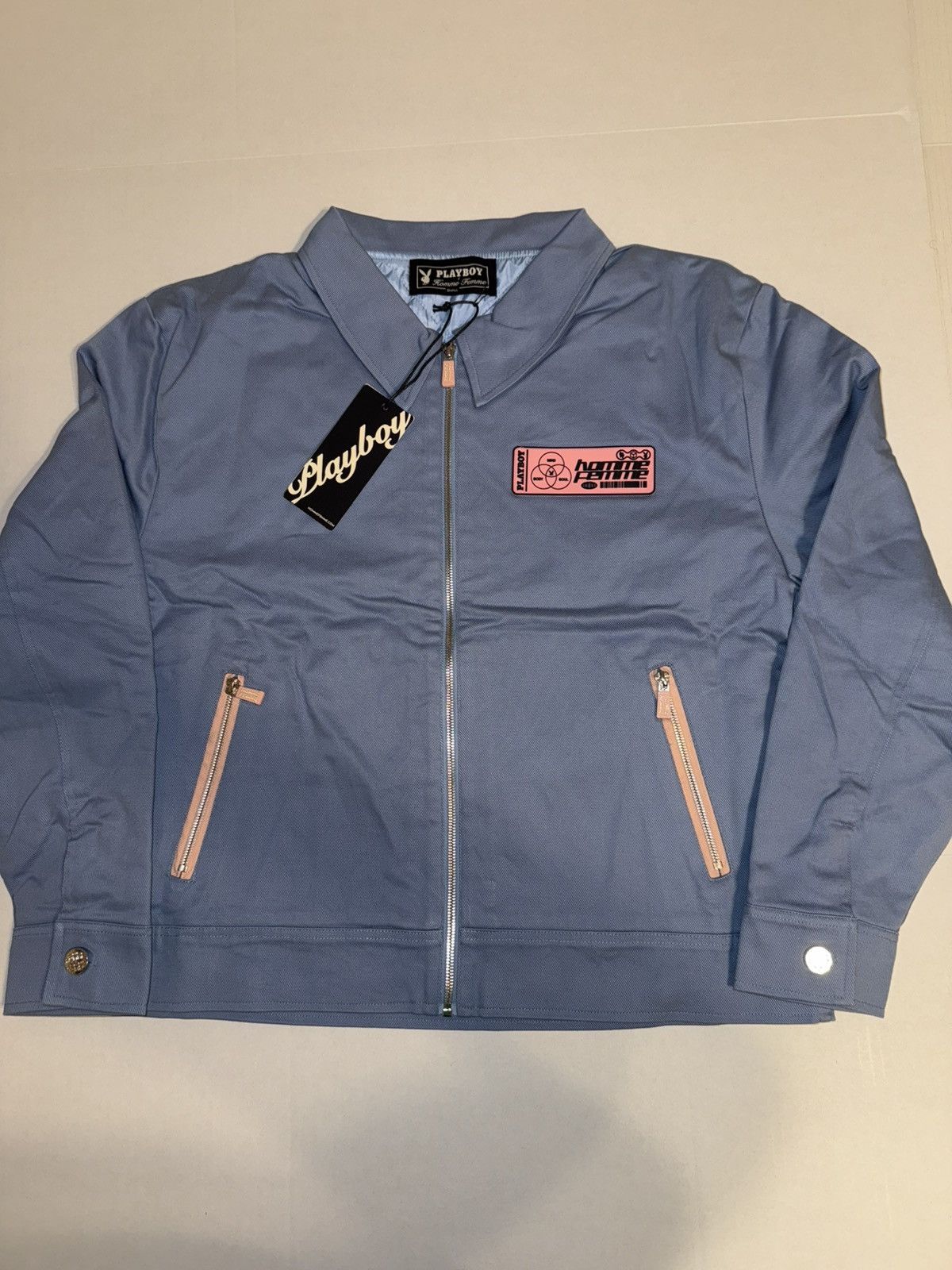Homme + Femme La × Playboy Homme femme LA Playboy Fantasy Blue Jacket size Small Size US S / EU 44-46 / 1 - 1 Thumbnail