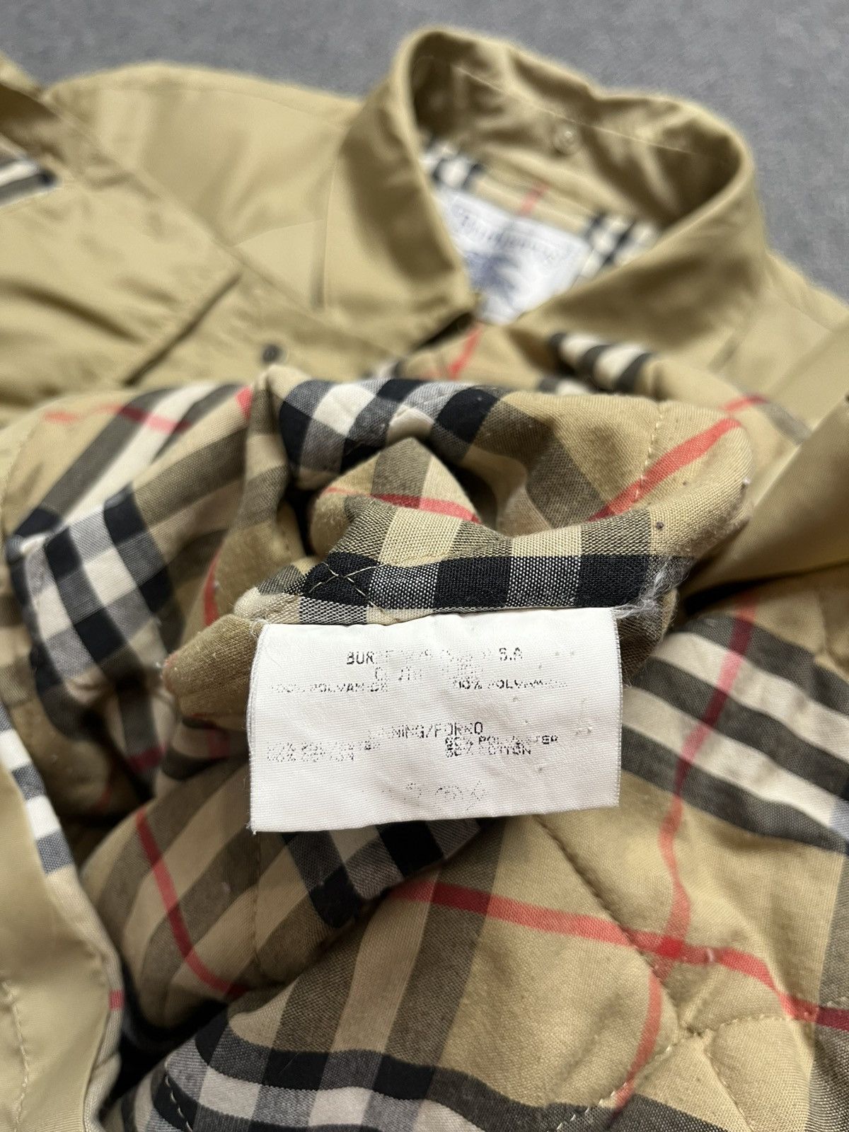 Burberry Vintage Burberrys nova check bomber jacket Size US L / EU 52-54 / 3 - 7 Thumbnail