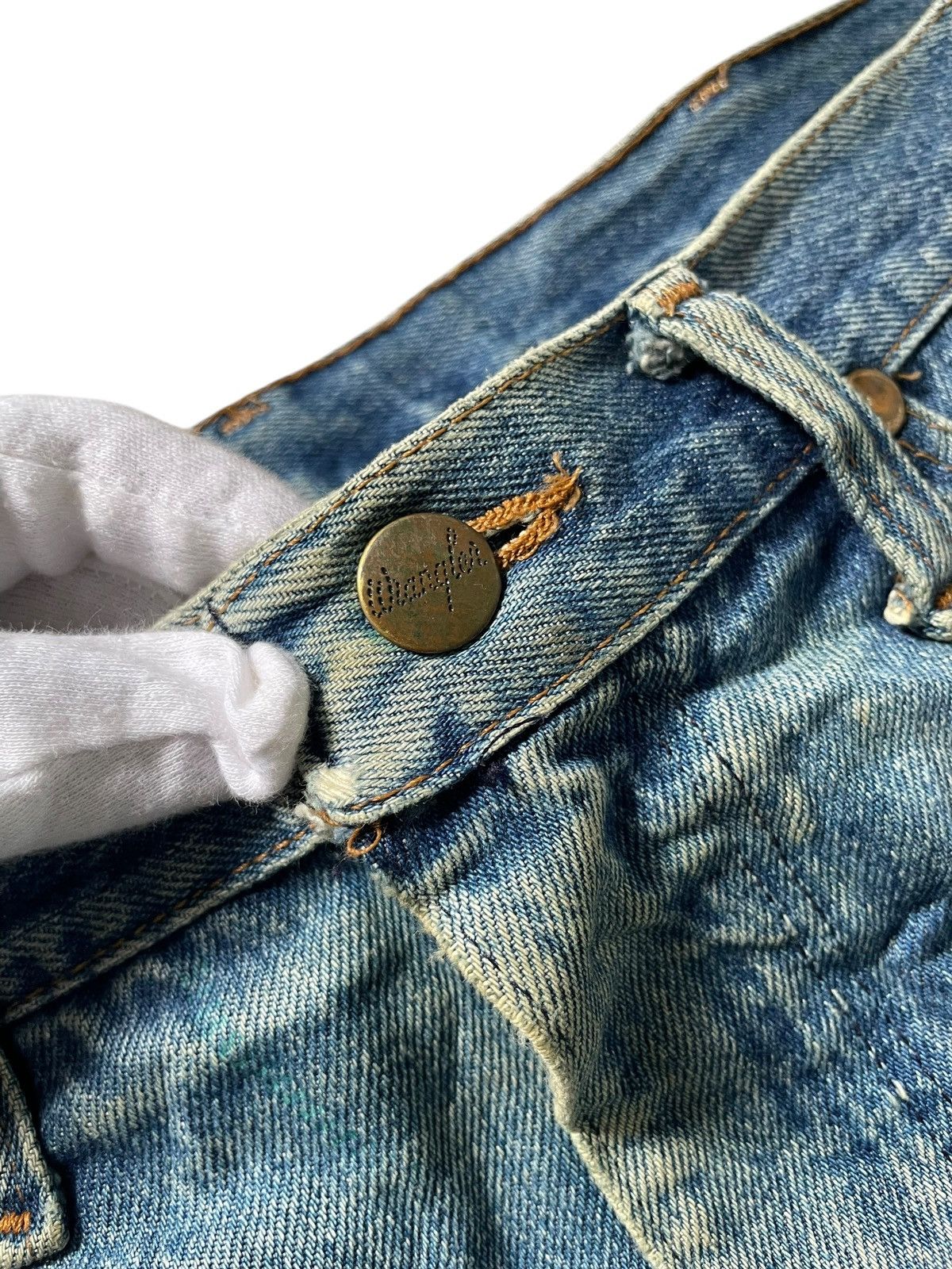 Vintage Vintage Wrangler Bluebell 60s Straight Fit Jeans Size US 32 / EU 48 - 7 Thumbnail