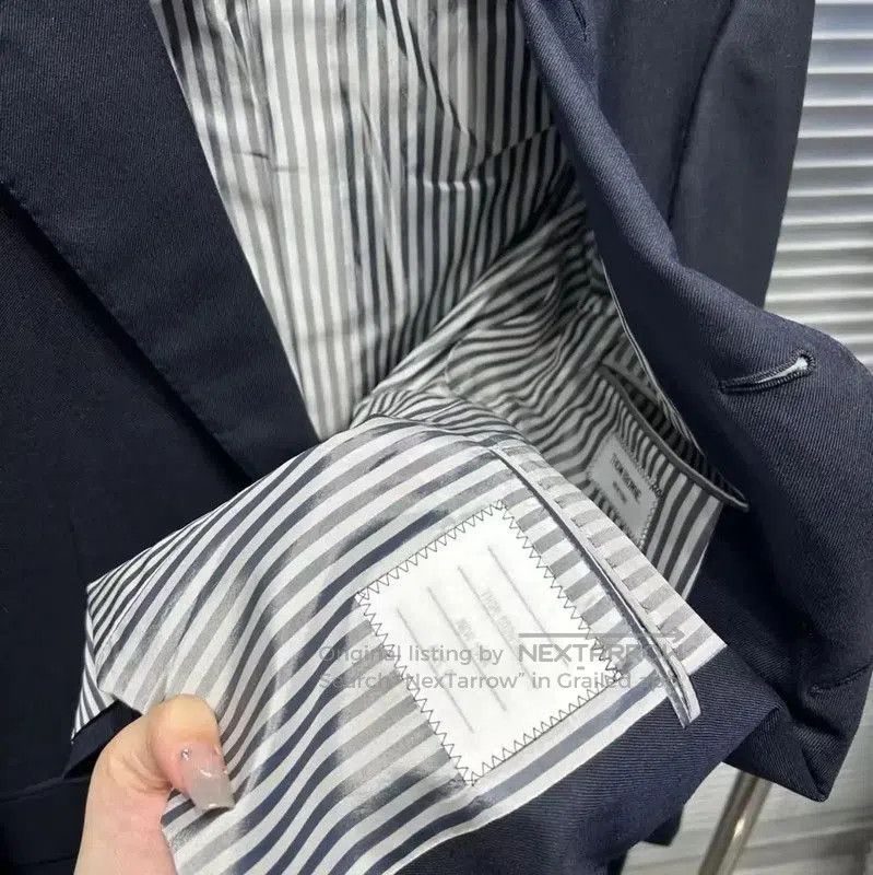 Thom Browne Thom Browne Wool Blend Black Long Sleeve Jacket . Size US M / EU 48-50 / 2 - 3 Thumbnail
