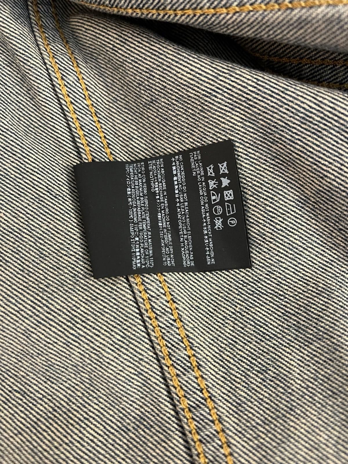 Saint Laurent Paris Saint Laurent Paris Raw Edged Denim Vest XL Size US XL / EU 56 / 4 - 9 Thumbnail